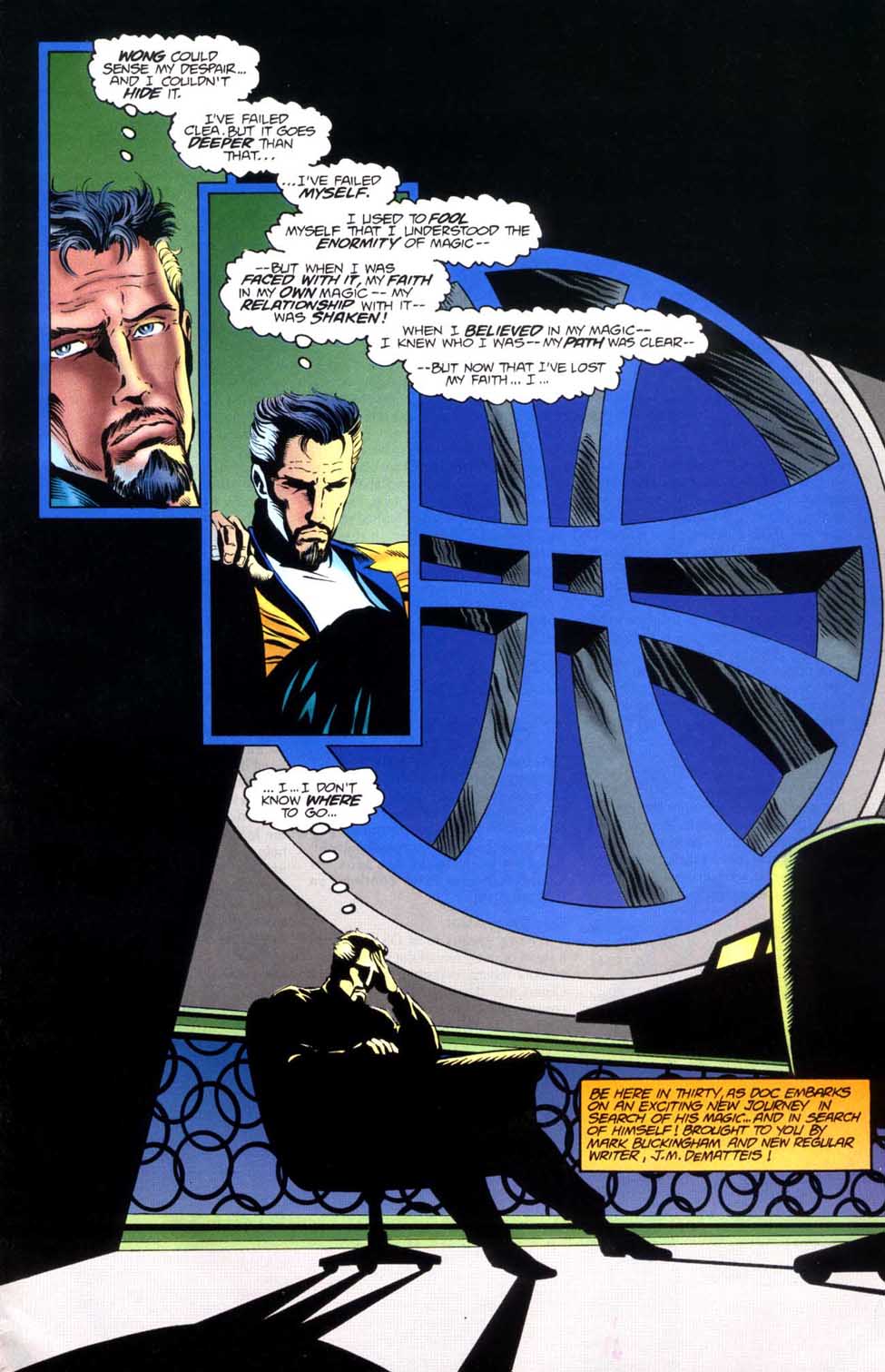 Read online Doctor Strange: Sorcerer Supreme comic -  Issue #83 - 21
