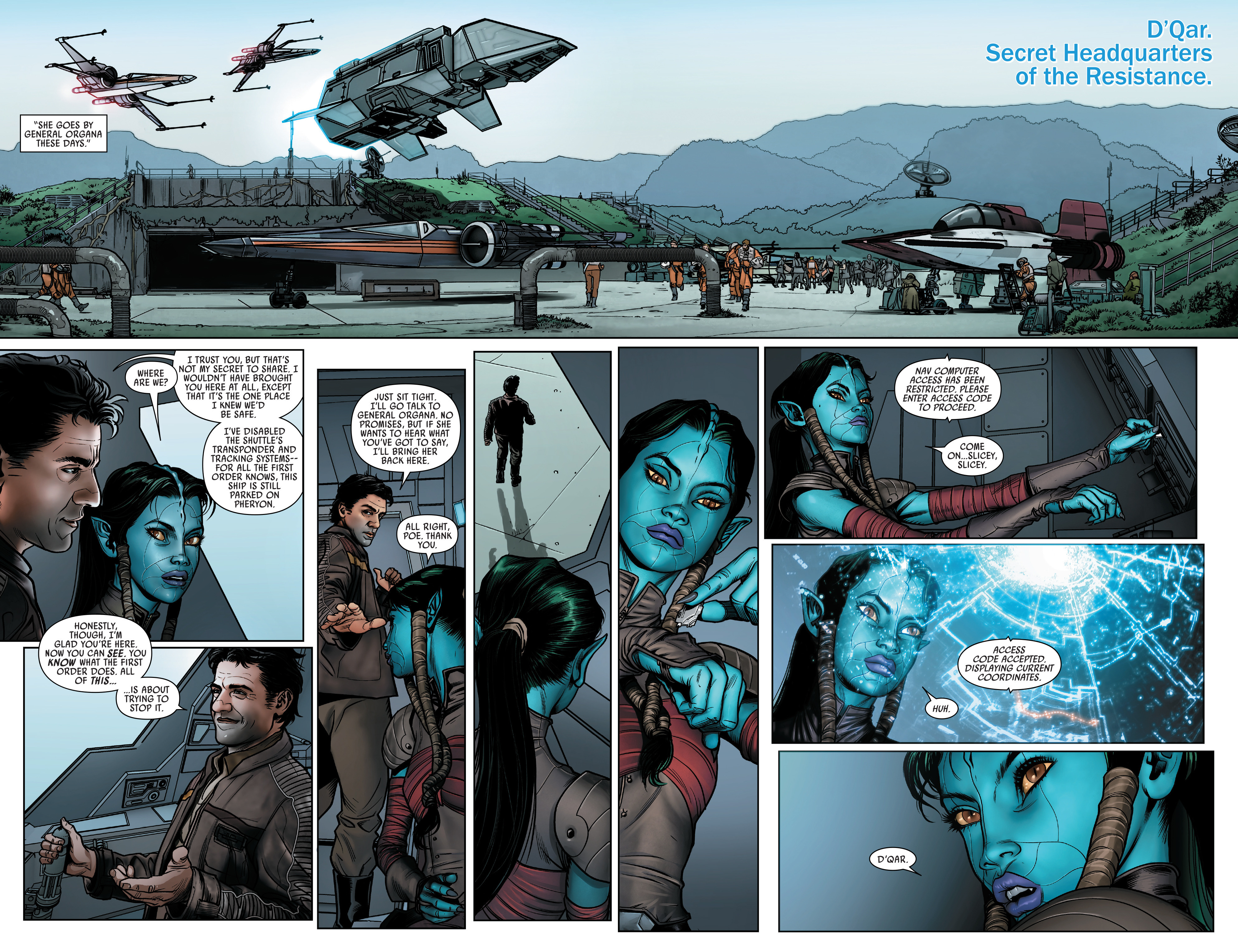 Read online Poe Dameron comic -  Issue #7 - 26