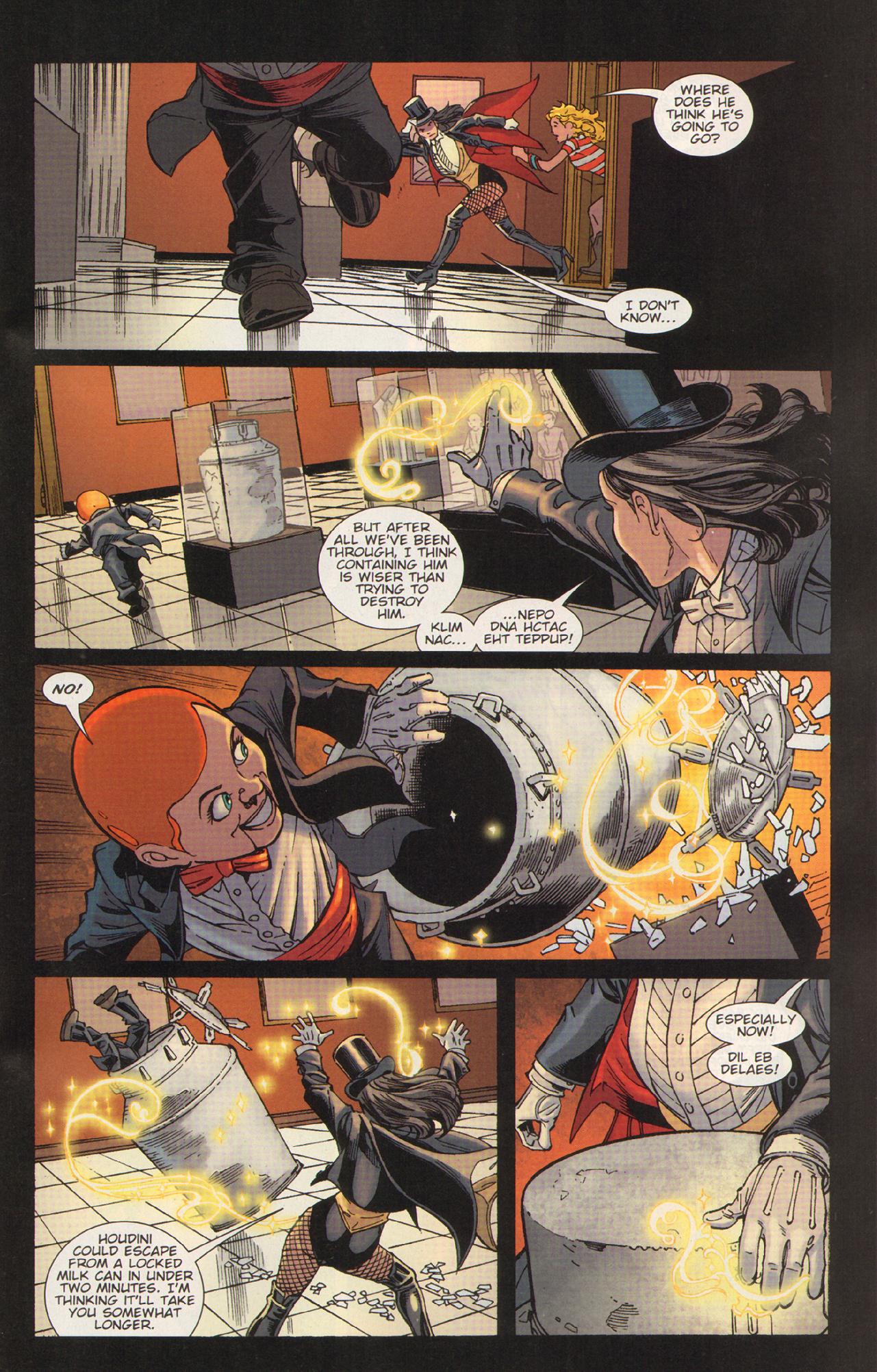 Read online Zatanna (2010) comic -  Issue #11 - 25