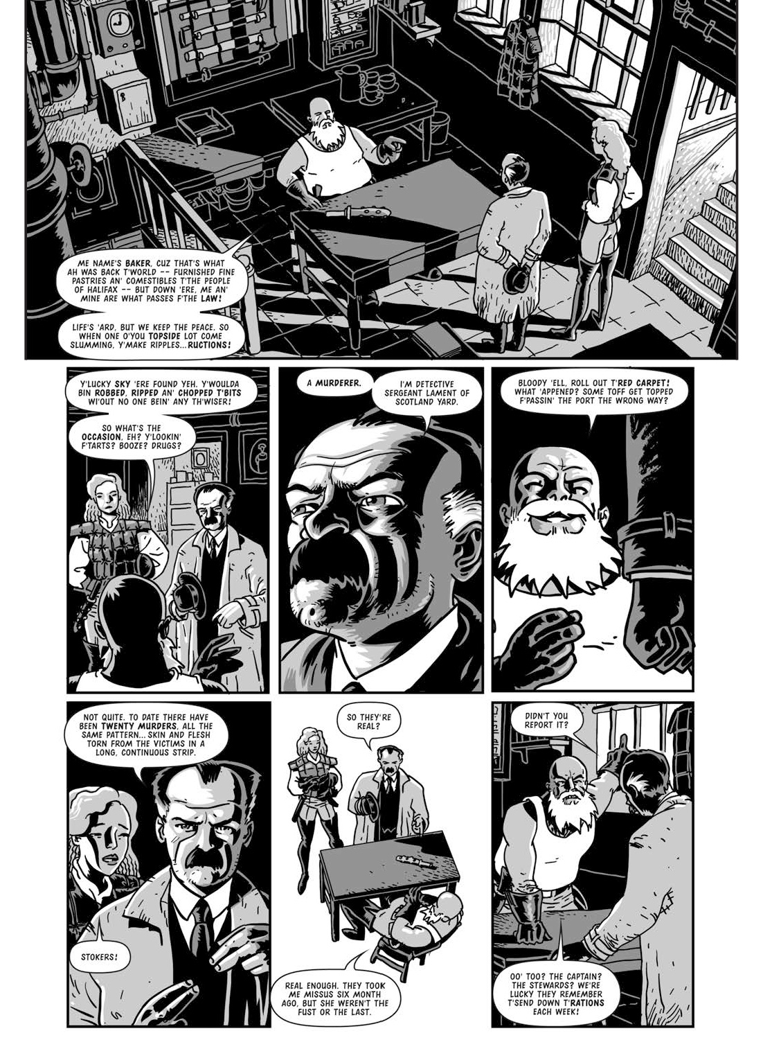 Read online Leviathan (2000 AD) comic -  Issue # TPB - 26