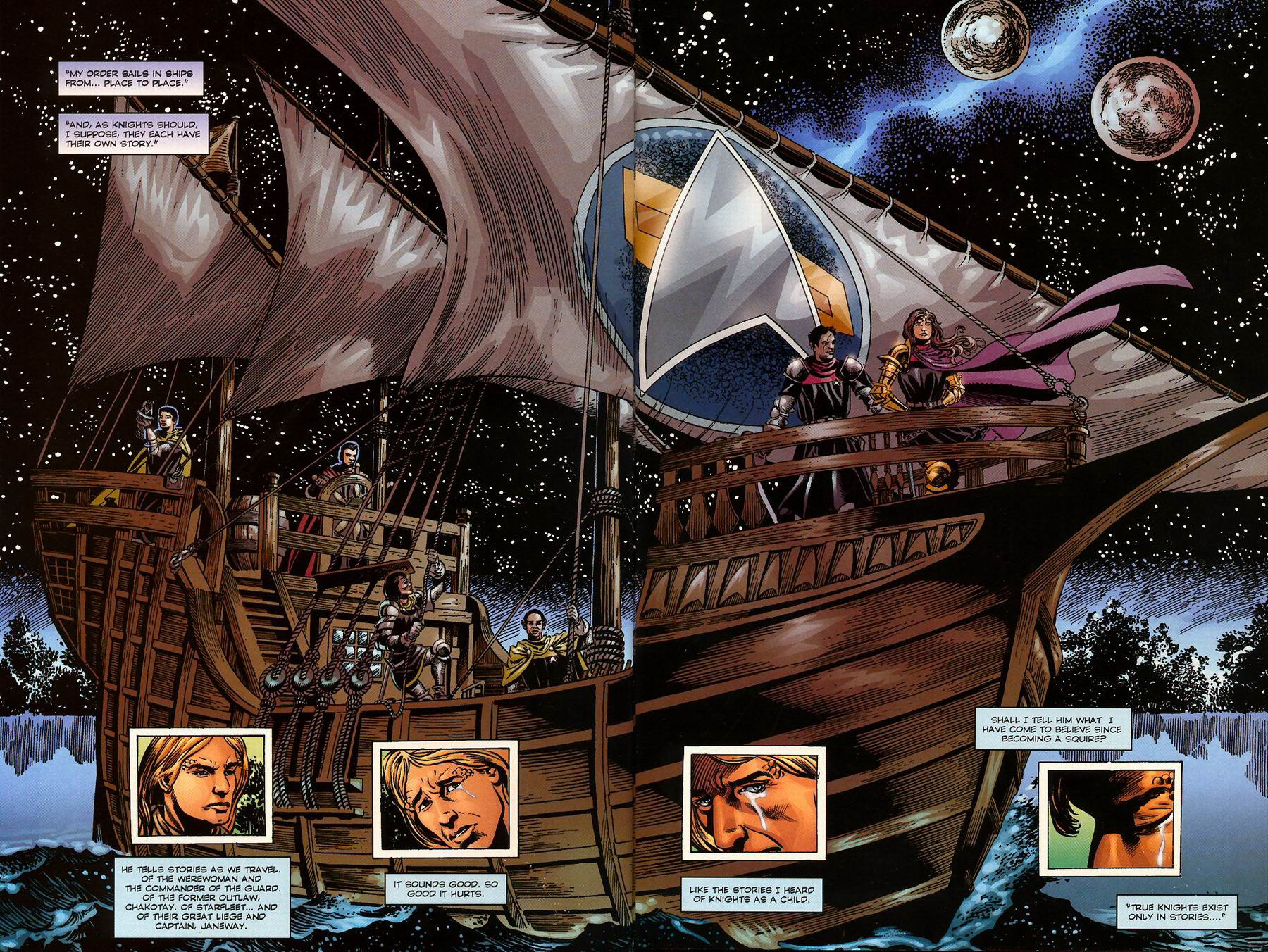 Read online Star Trek: Voyager--Avalon Rising comic -  Issue # Full - 14