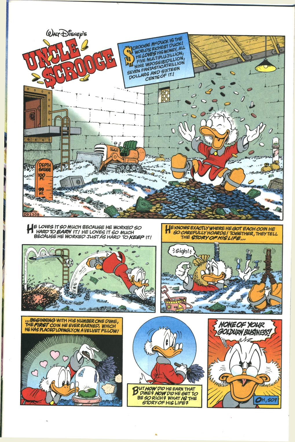 Read online Uncle Scrooge (1953) comic -  Issue #285 - 2