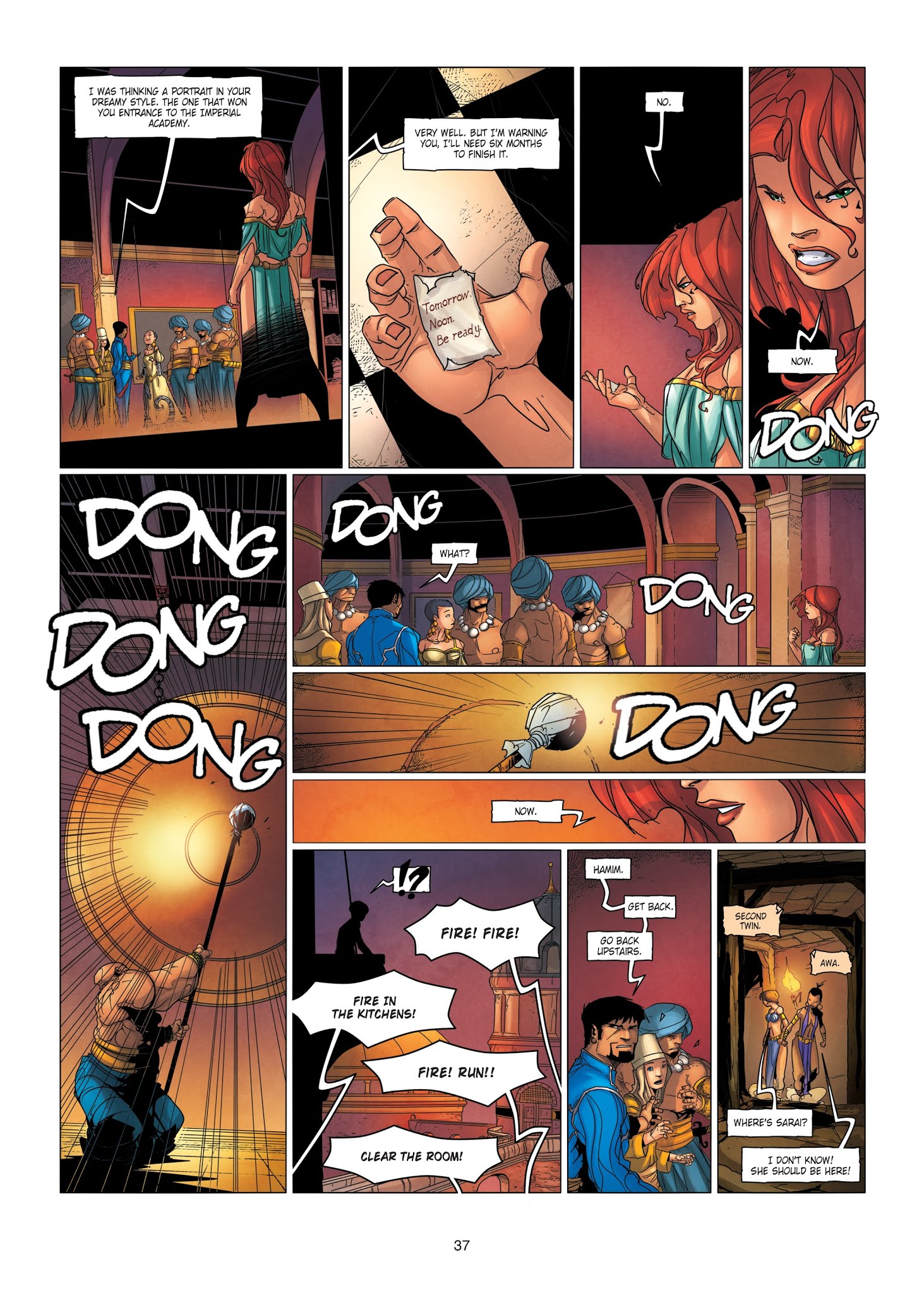 Read online Chronicles of the Dragon Knights comic -  Issue #15 - 37