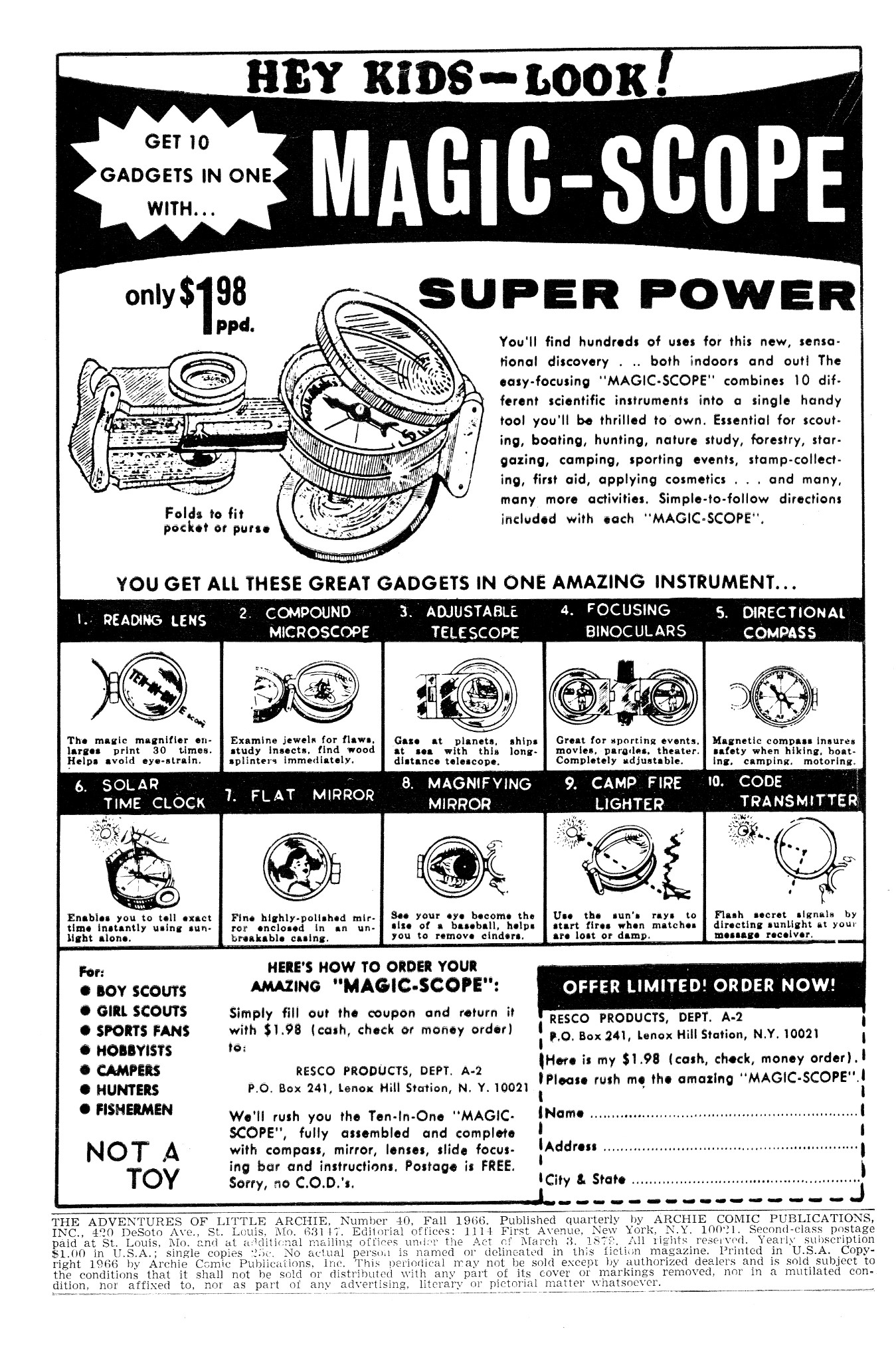 Read online The Adventures of Little Archie comic -  Issue #40 - 2