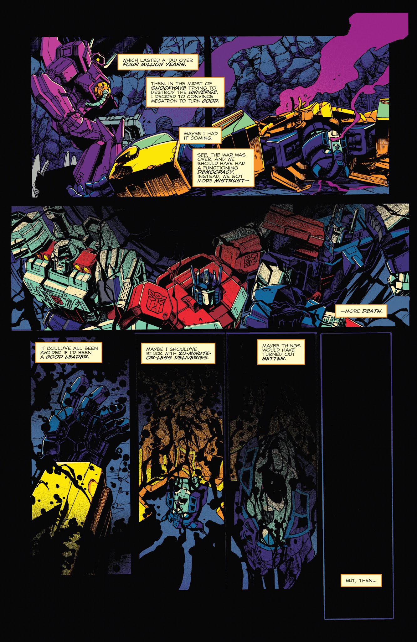 Read online Optimus Prime comic -  Issue #20 - 7