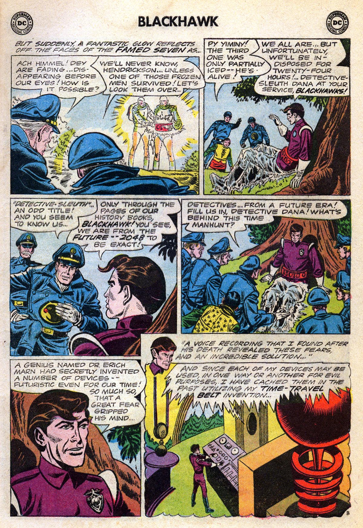 Read online Blackhawk (1957) comic -  Issue #189 - 5