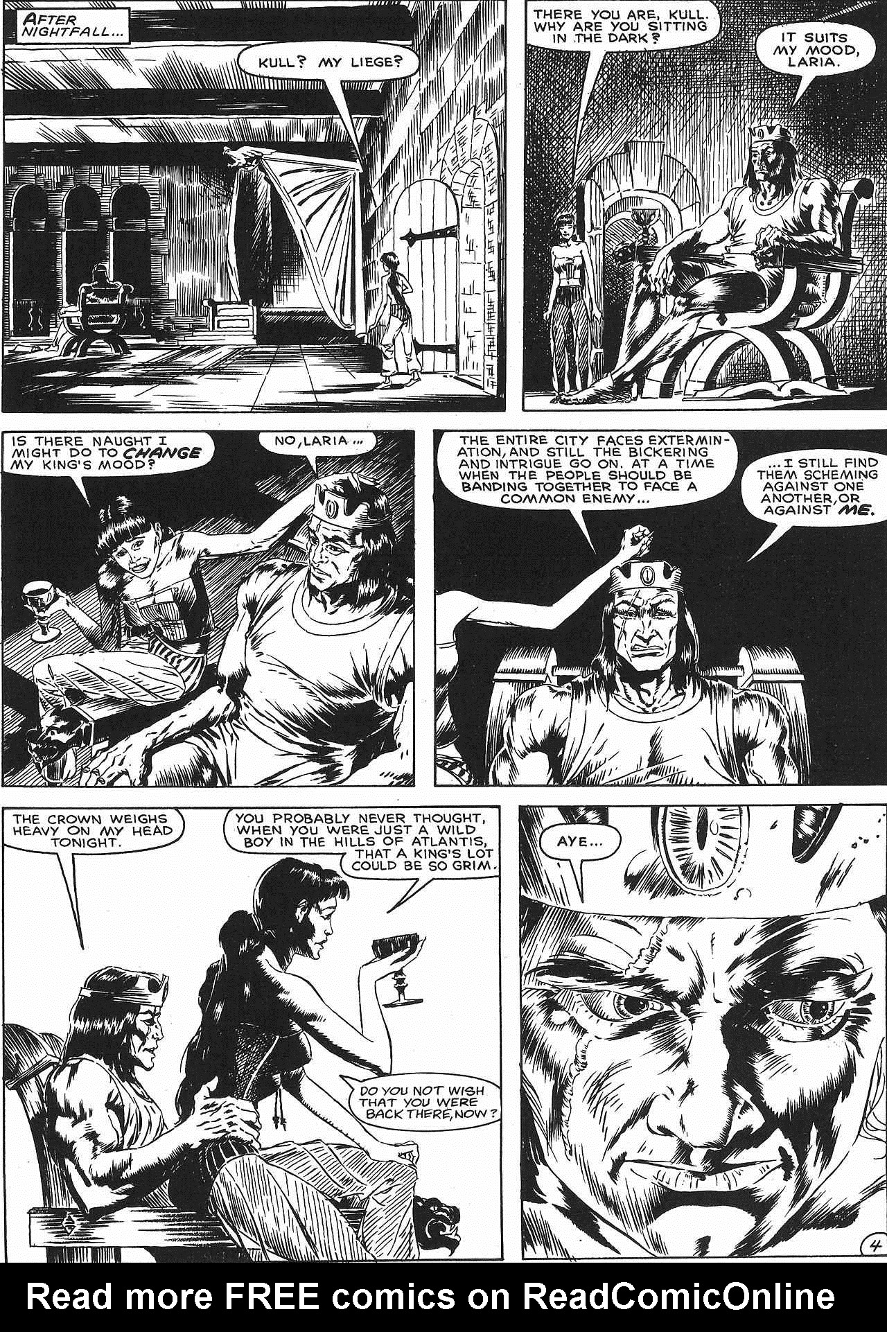 Read online The Savage Sword Of Conan comic -  Issue #213 - 58