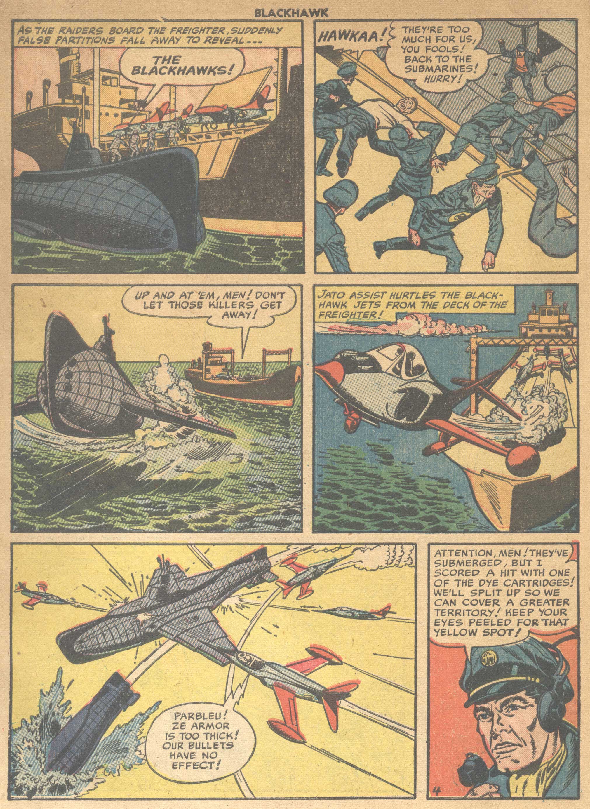 Read online Blackhawk (1957) comic -  Issue #64 - 6