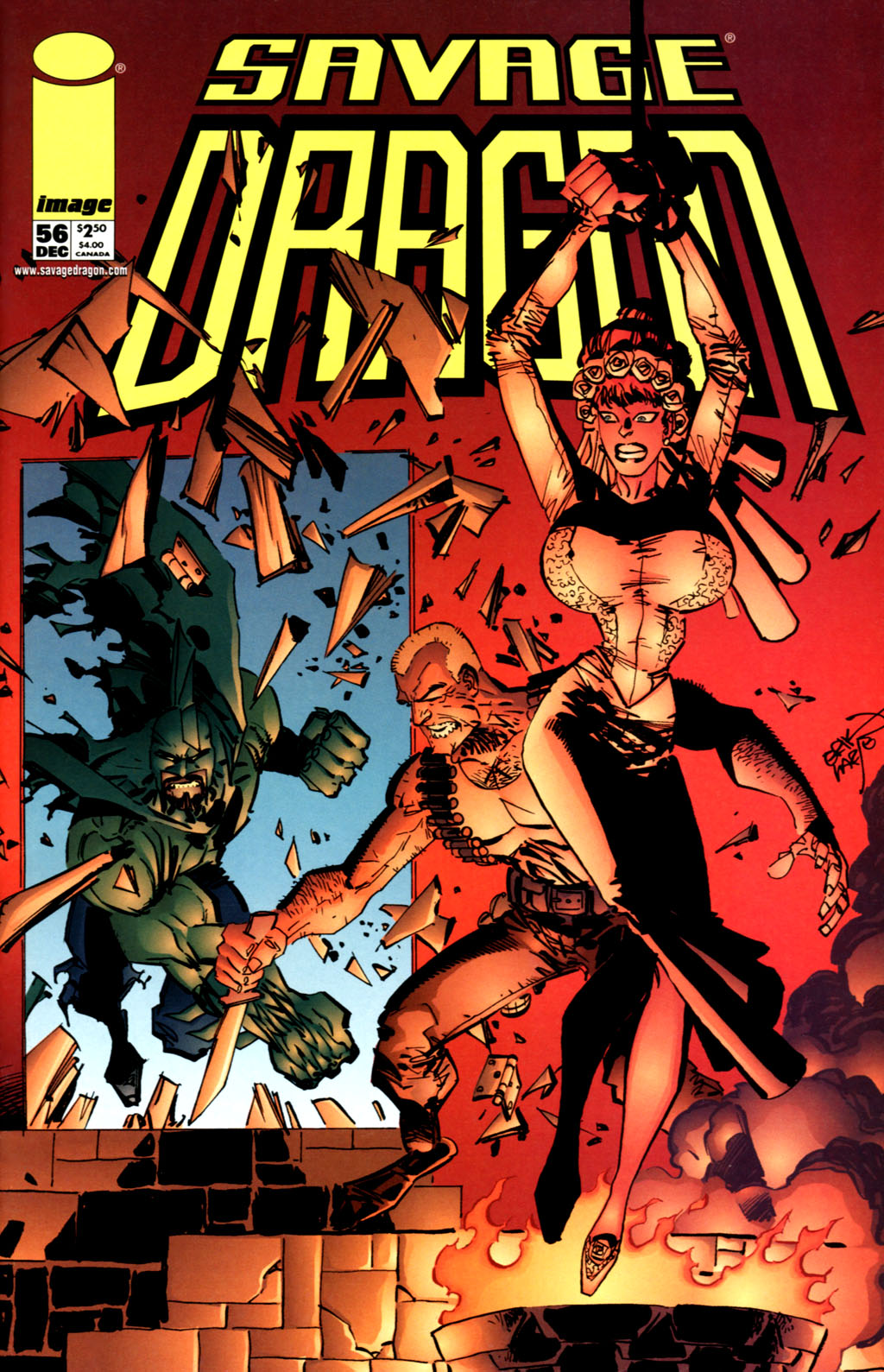 Read online The Savage Dragon (1993) comic -  Issue #56 - 1