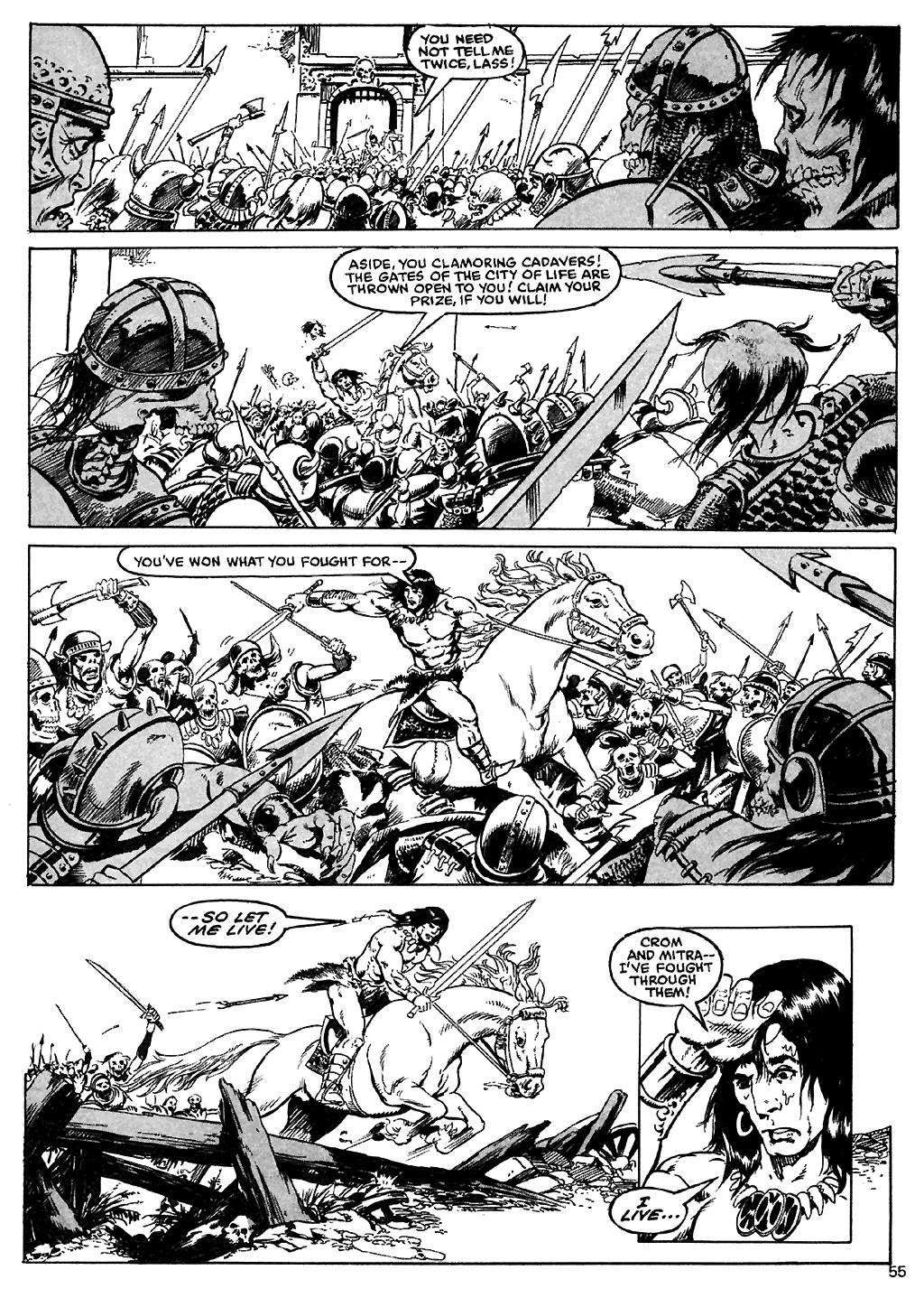 Read online The Savage Sword Of Conan comic -  Issue #110 - 53