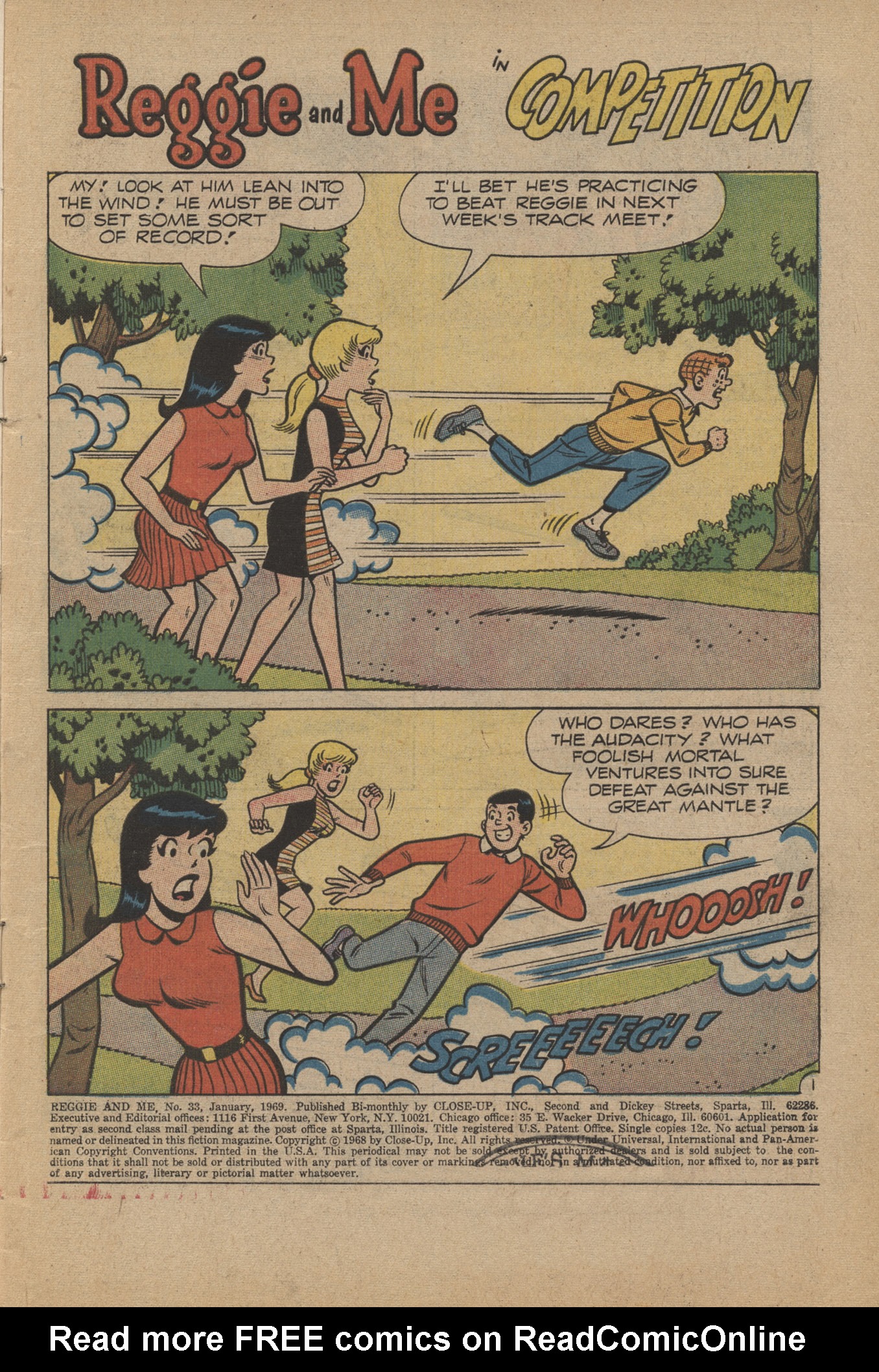 Read online Reggie and Me (1966) comic -  Issue #33 - 3
