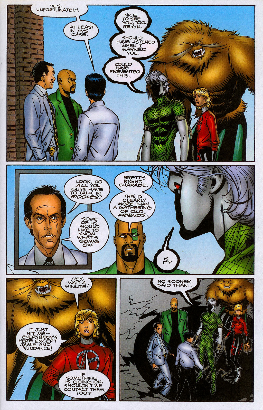 Read online The Adventures of The New Men comic -  Issue #22 - 23
