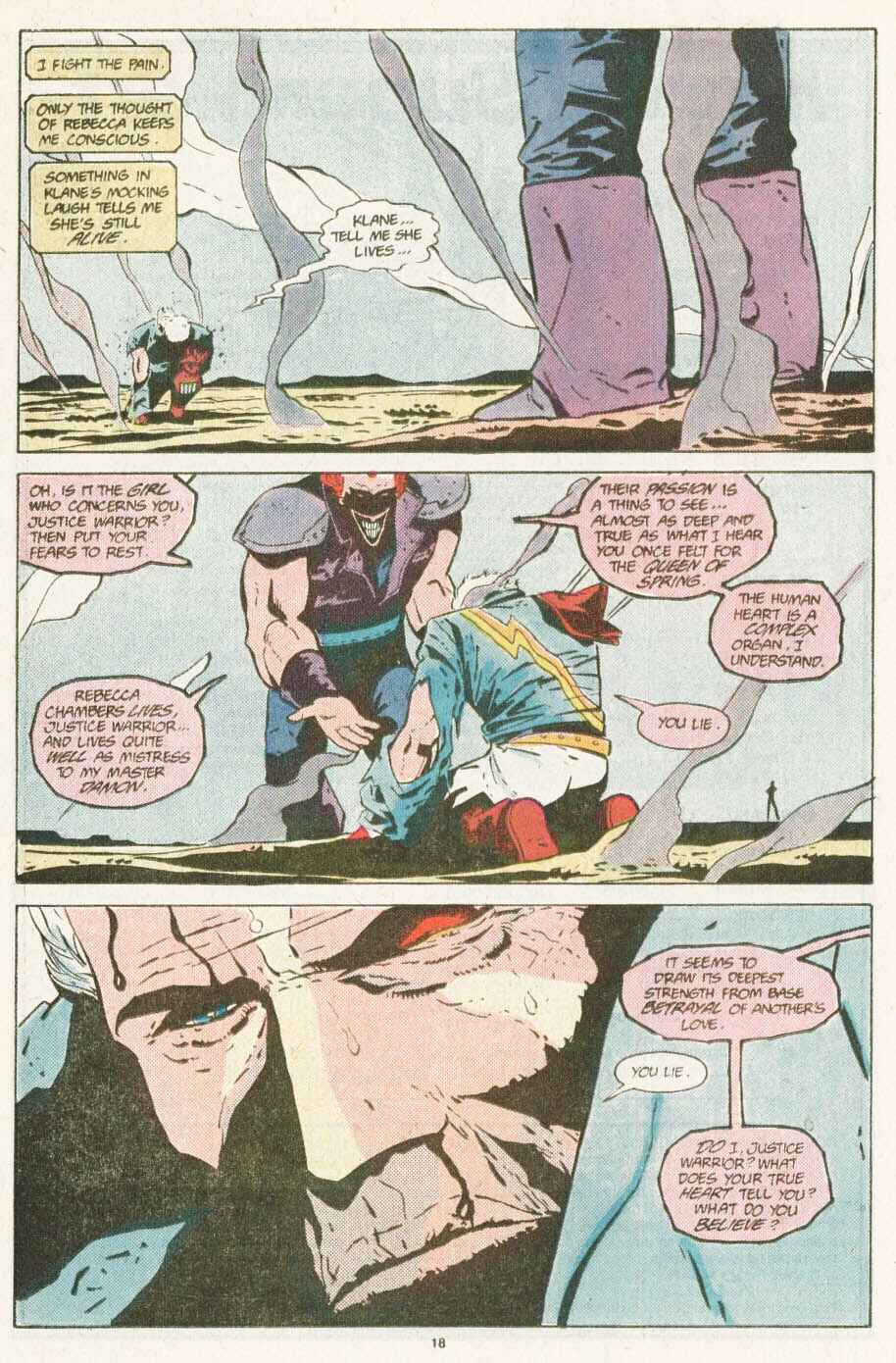 Read online Justice (1986) comic -  Issue #10 - 19