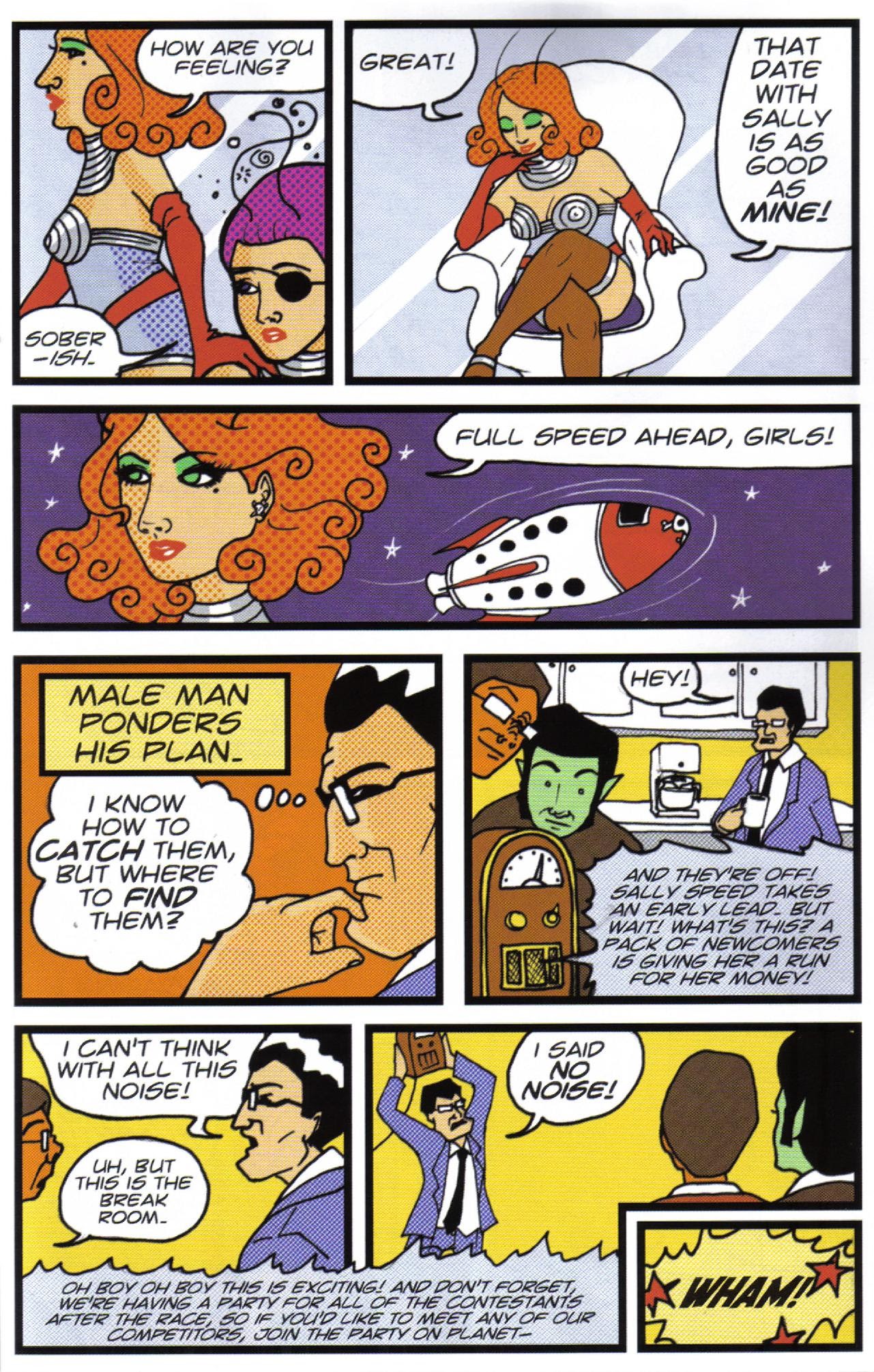 Read online I Was Kidnapped By Lesbian Pirates From Outer Space comic -  Issue #4 - 19