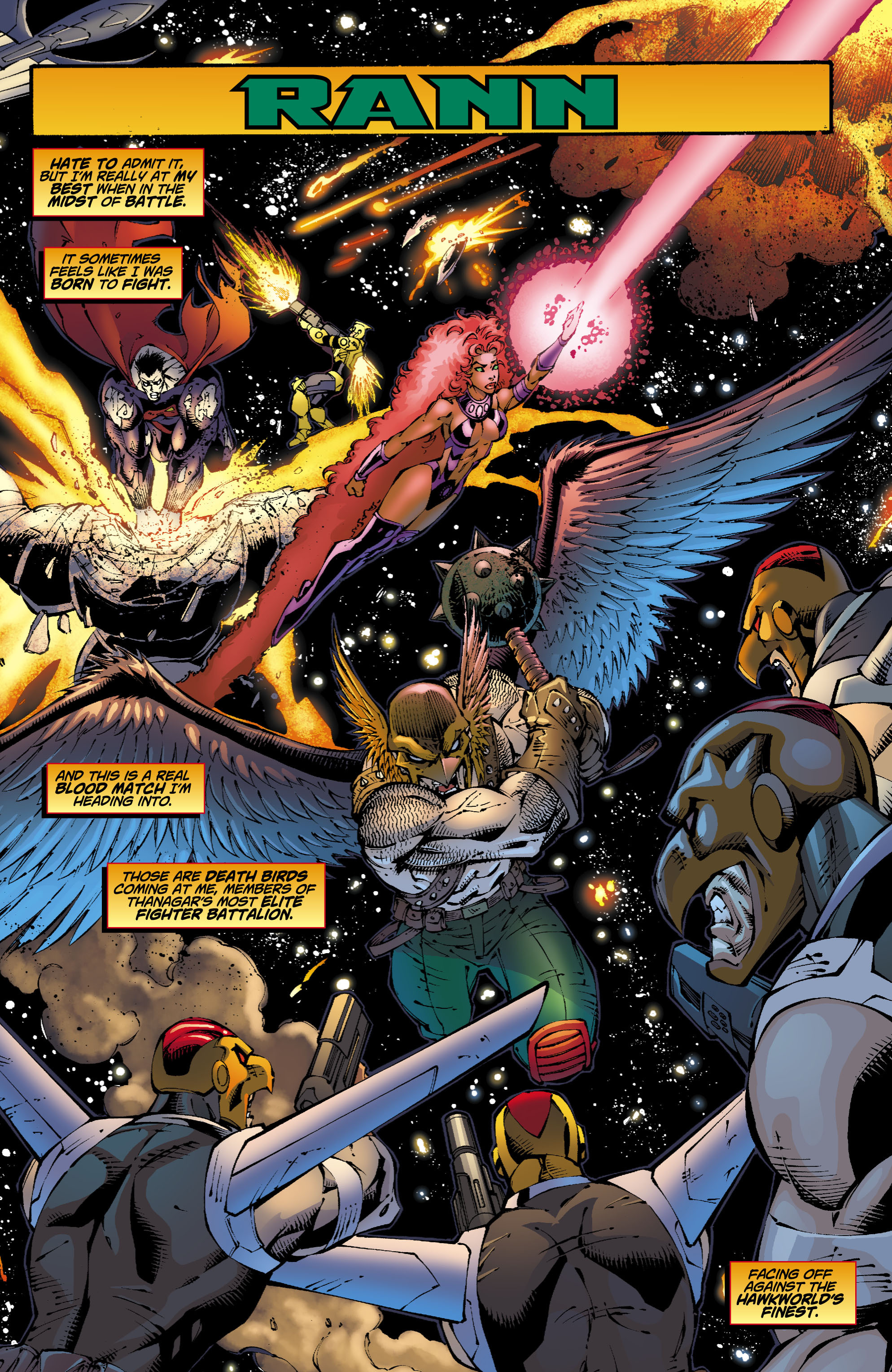 Read online Rann/Thanagar Holy War comic -  Issue #8 - 2