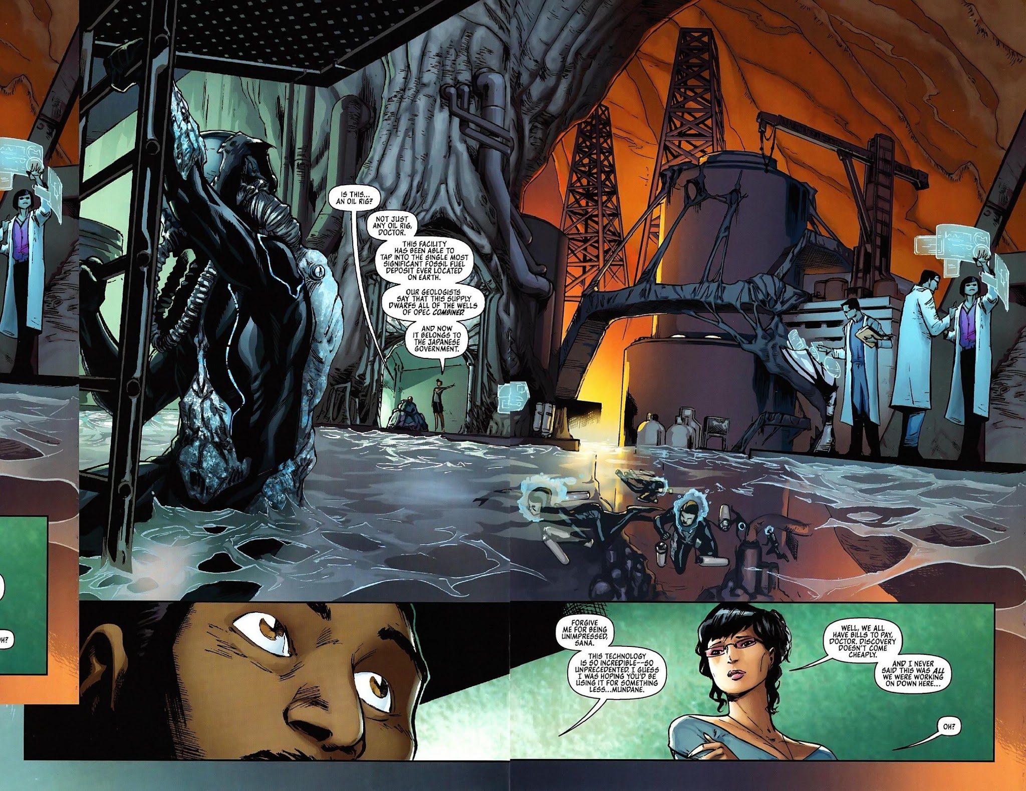 Read online Michael Turner's Fathom comic -  Issue #5 - 20