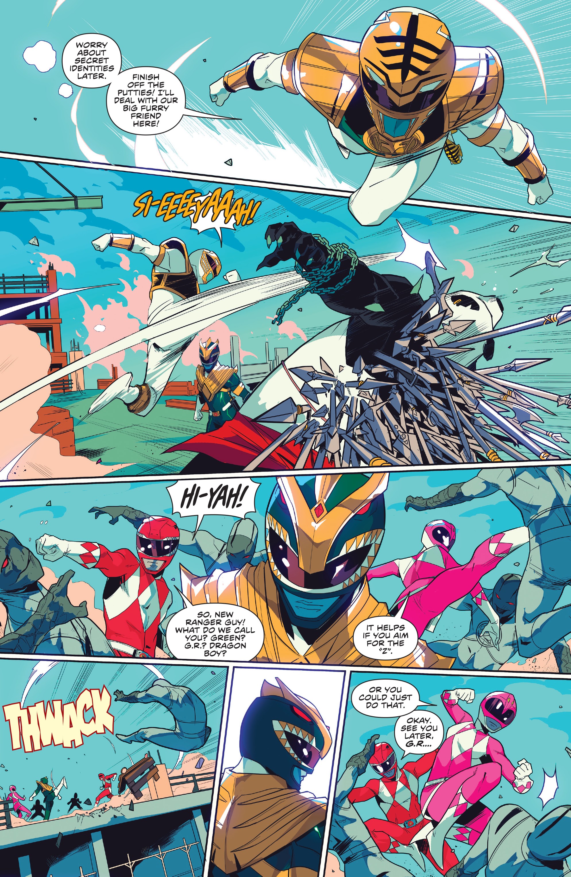 Read online Mighty Morphin comic -  Issue #1 - 23