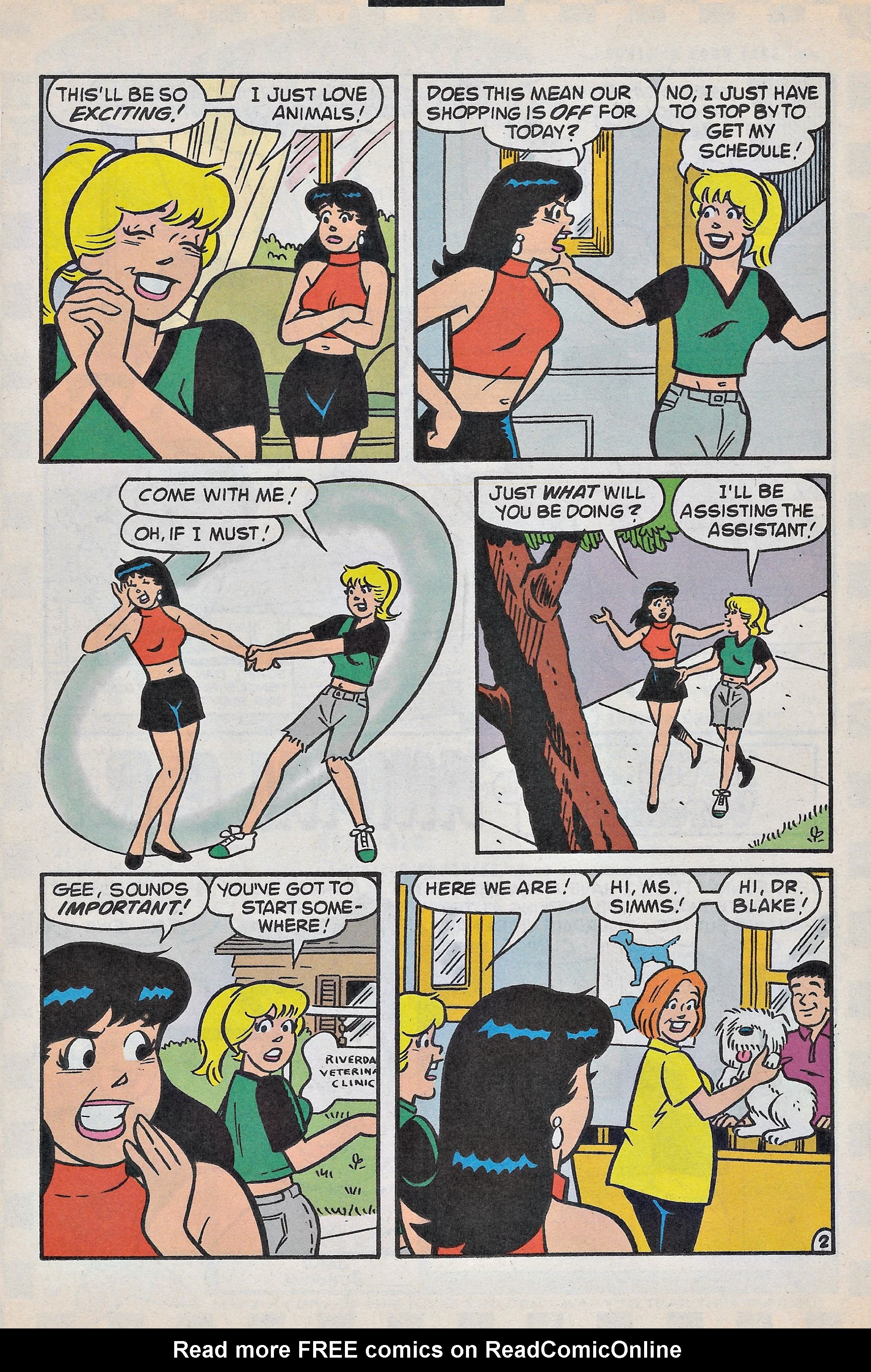 Read online Betty And Veronica: Summer Fun (1994) comic -  Issue #5 - 14