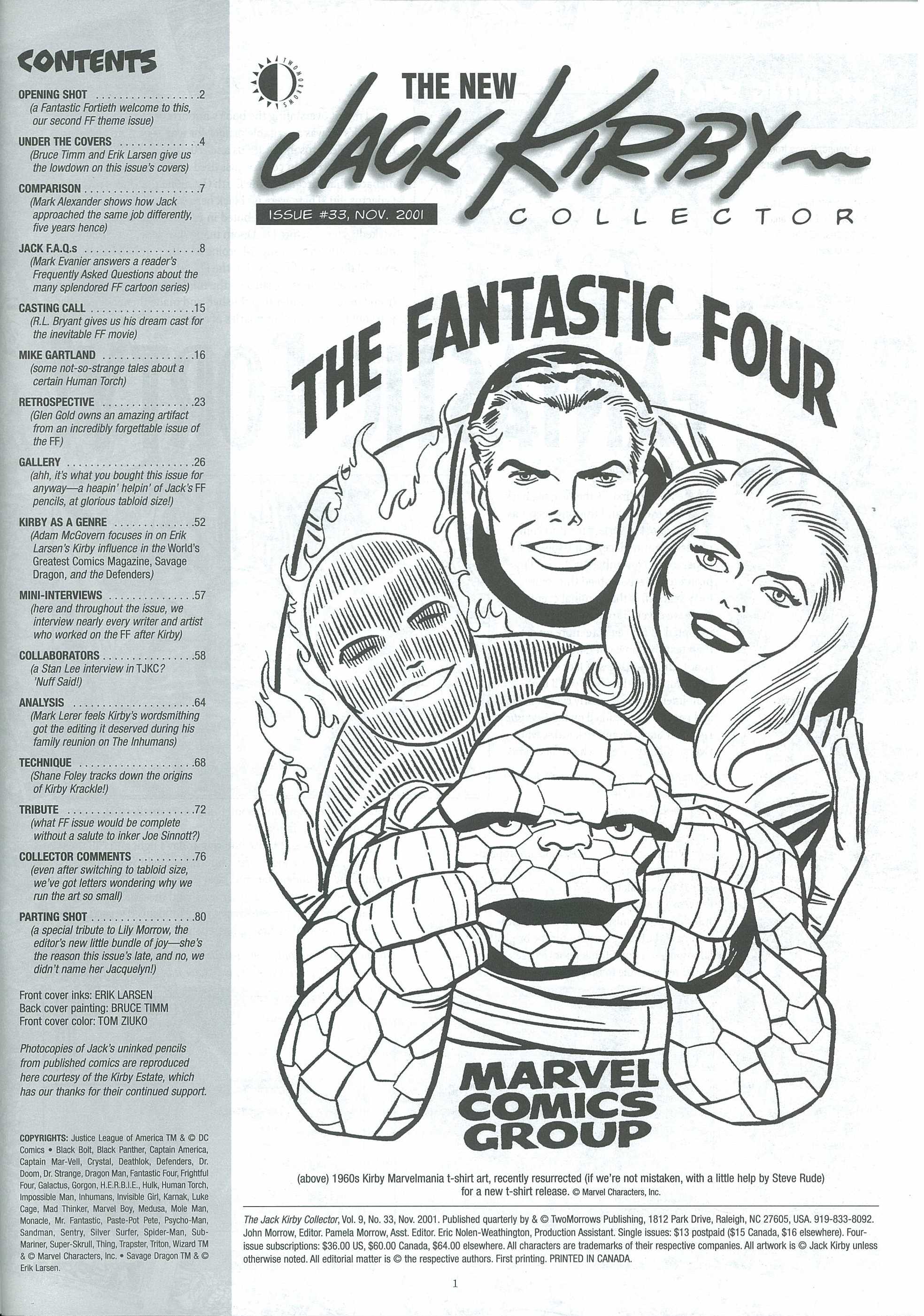 Read online The Jack Kirby Collector comic -  Issue #33 - 3