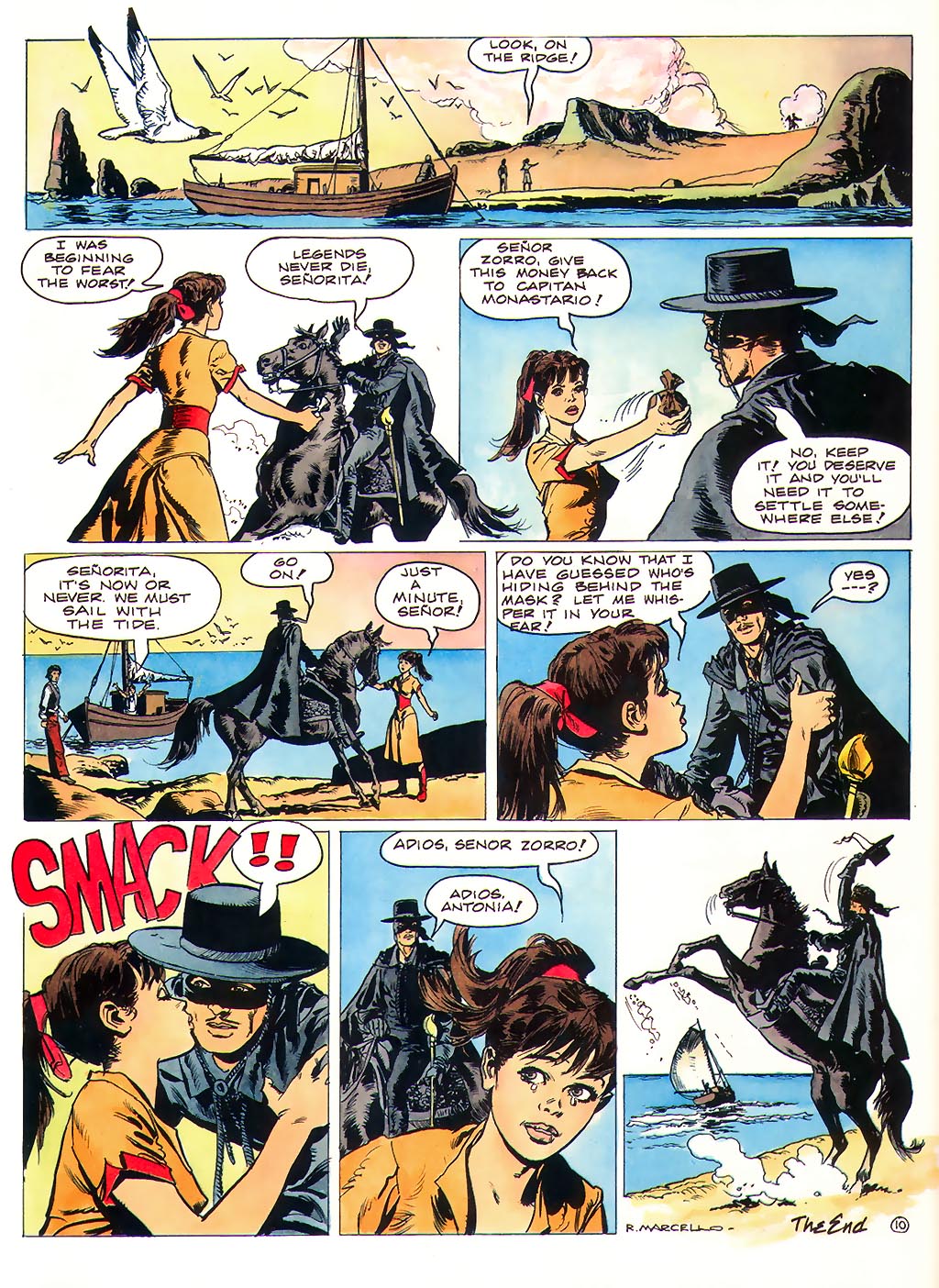 Read online Zorro In Old California comic -  Issue # Full - 35