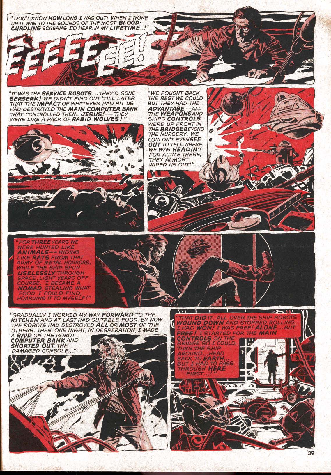Read online Creepy (1964) comic -  Issue #86 - 39