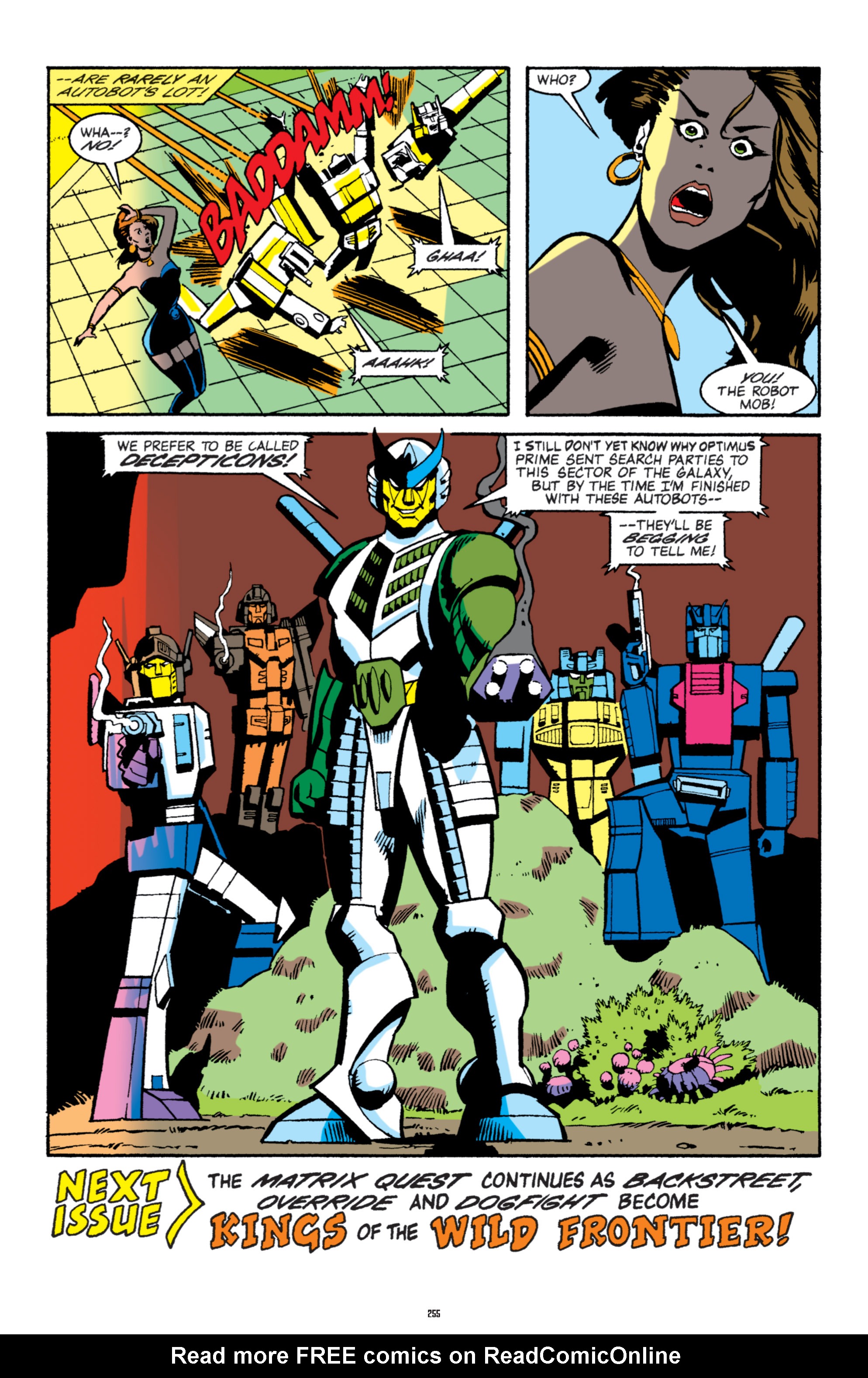 Read online The Transformers Classics comic -  Issue # TPB 5 - 256