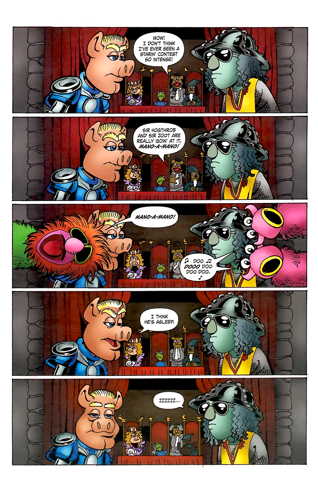 Read online Muppet King Arthur comic -  Issue #2 - 11