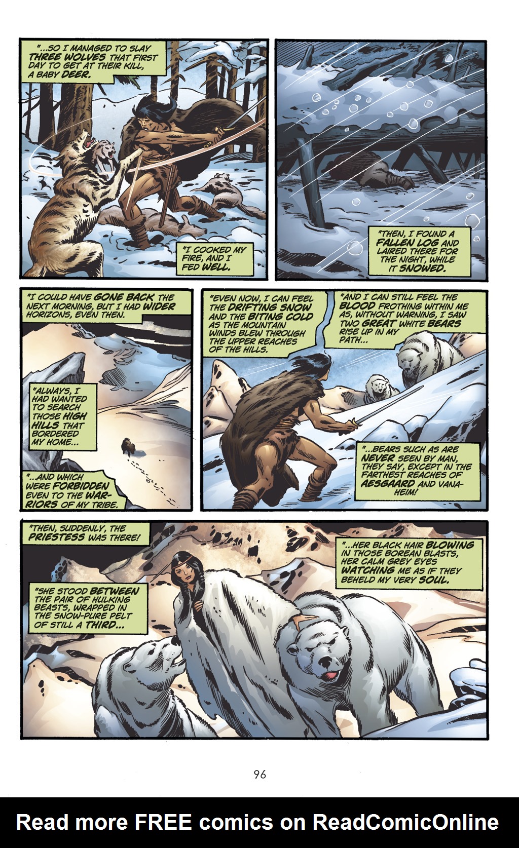 Read online The Chronicles of Conan comic -  Issue # TPB 7 (Part 1) - 90