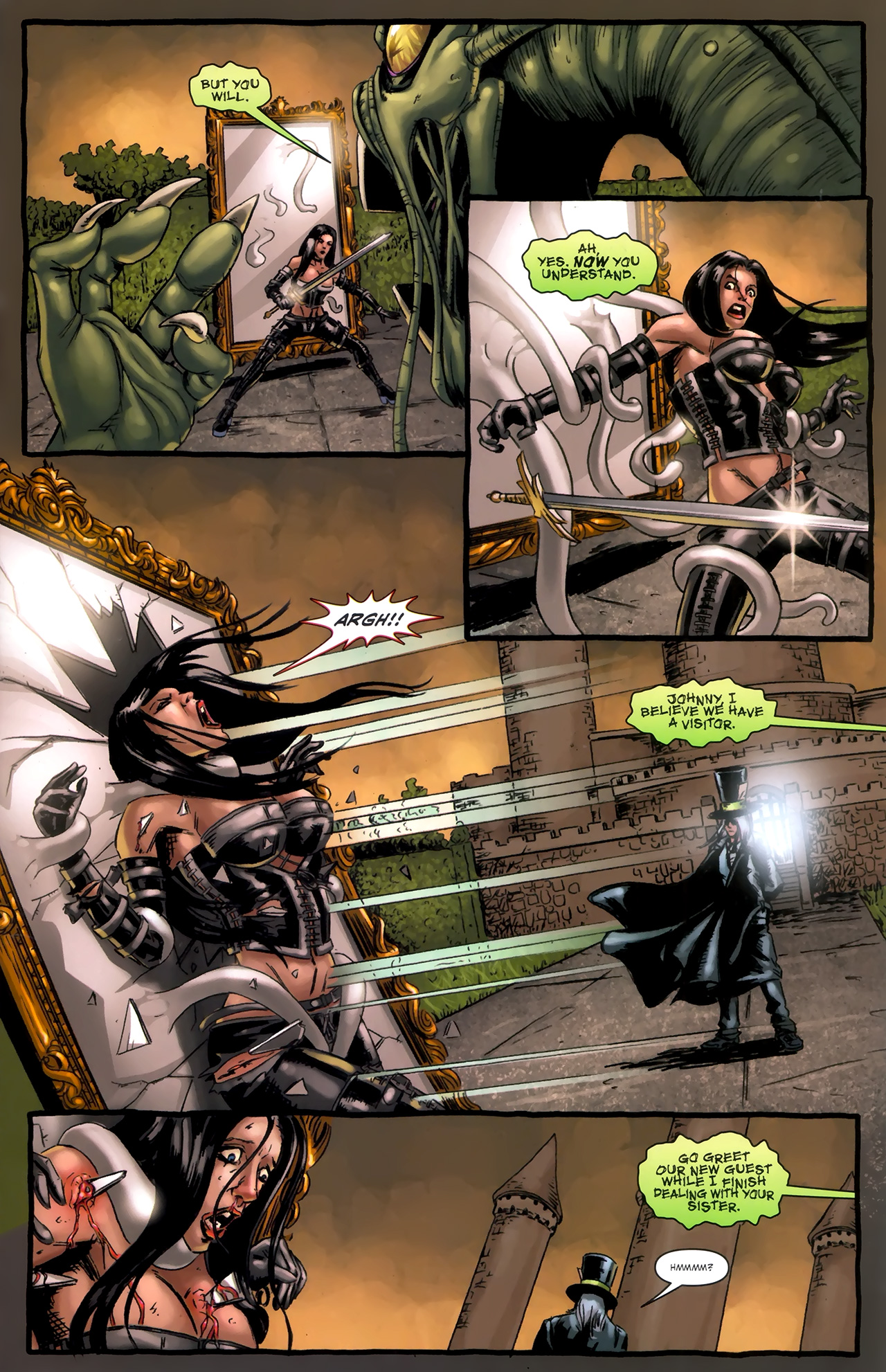 Read online Grimm Fairy Tales: Escape From Wonderland comic -  Issue #5 - 7