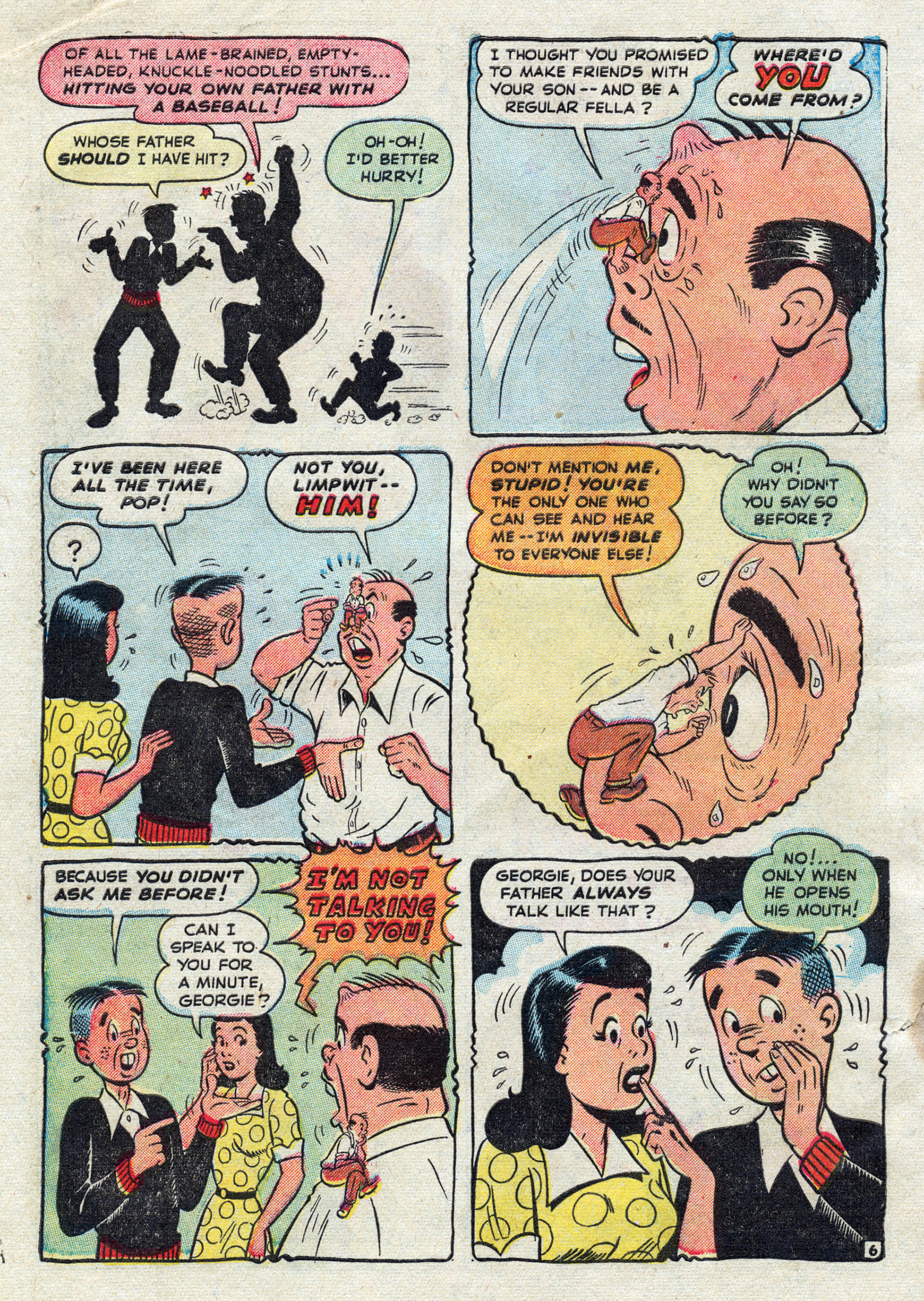 Read online Georgie Comics (1949) comic -  Issue #25 - 8