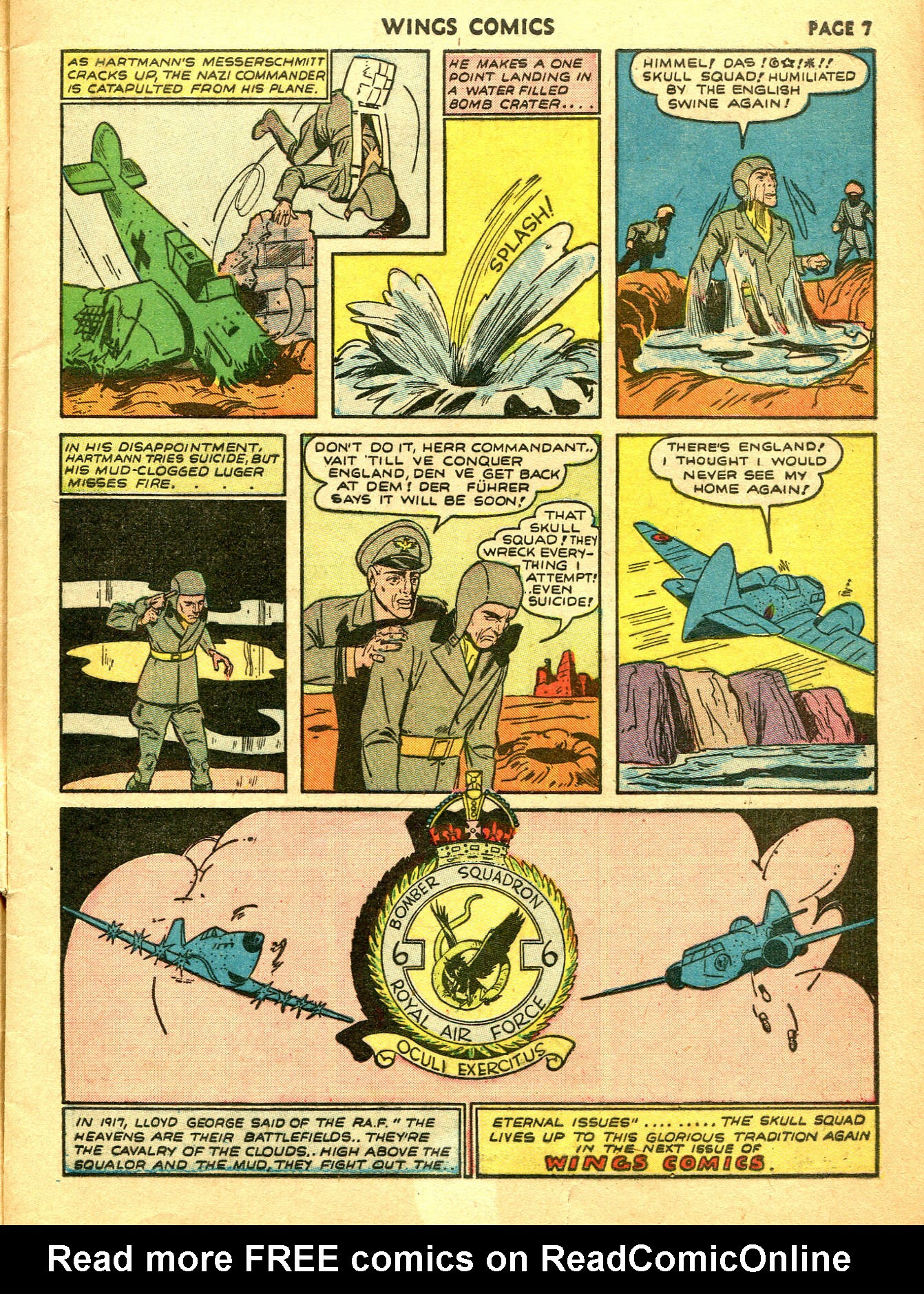 Read online Wings Comics comic -  Issue #7 - 9