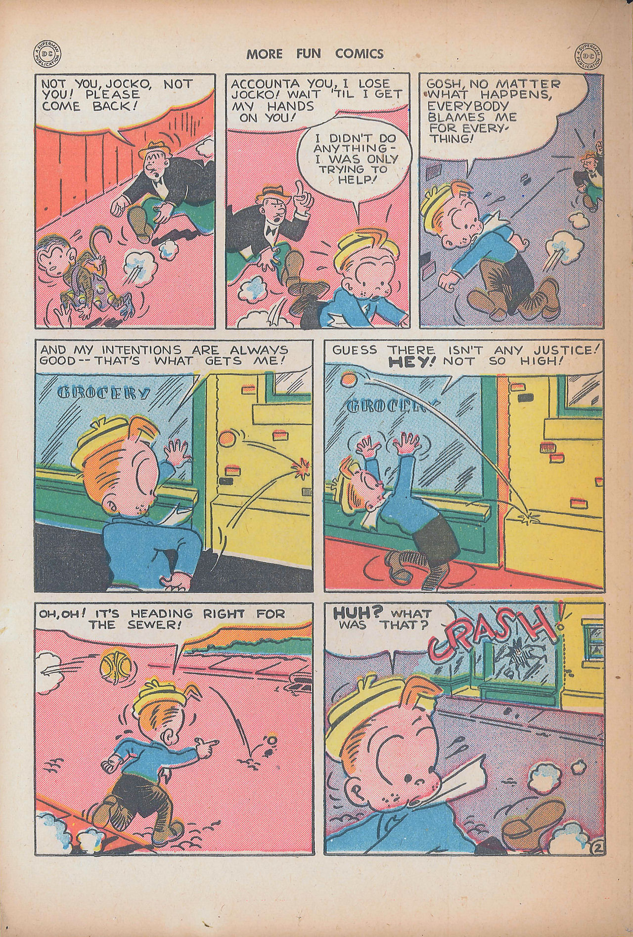 Read online More Fun Comics comic -  Issue #108 - 22