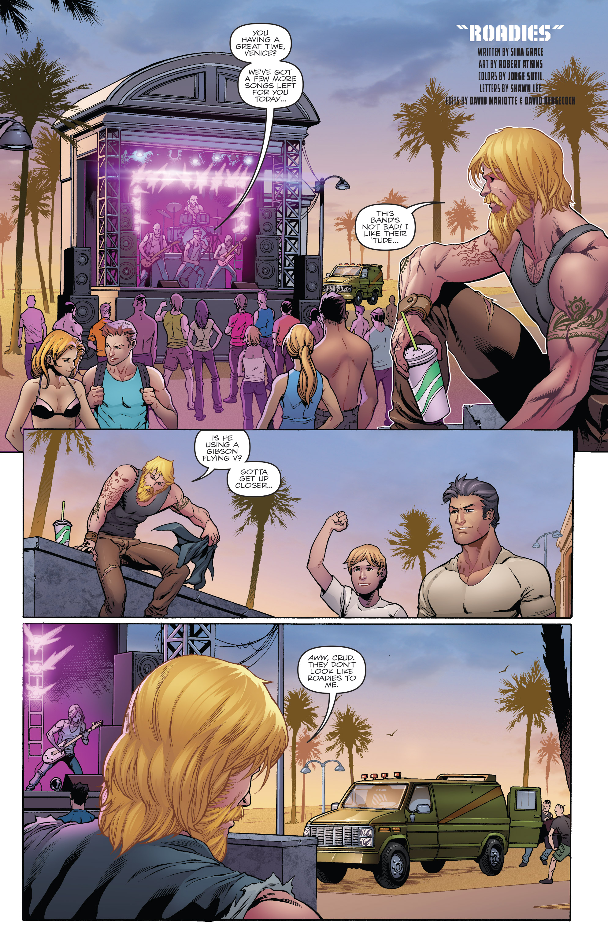 Read online Hasbro Heroes Sourcebook comic -  Issue #1 - 4
