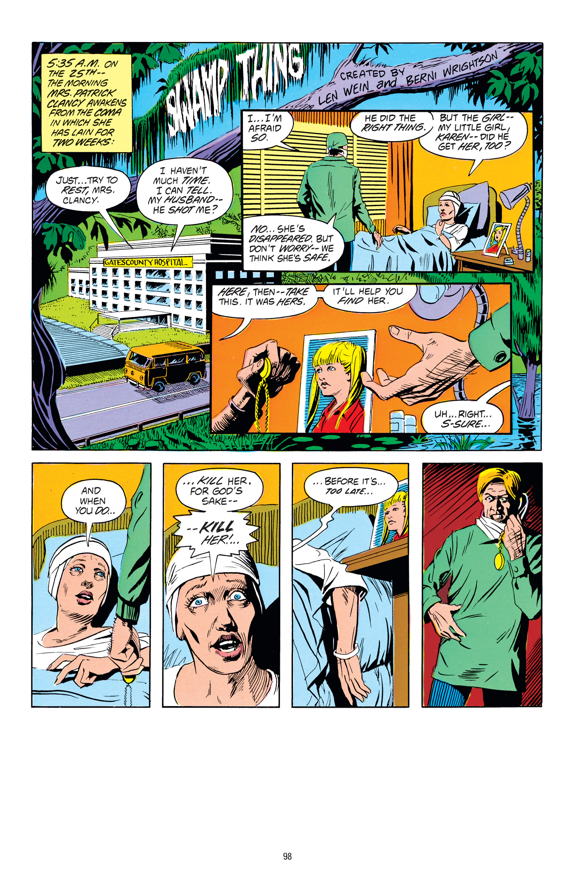 Read online Swamp Thing: The Bronze Age comic -  Issue # TPB 3 (Part 1) - 96
