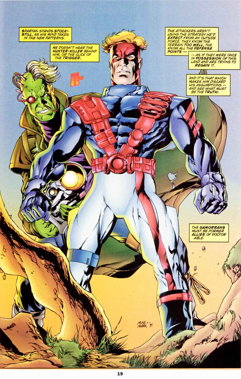 Read online Spartan: Warrior Spirit comic -  Issue #2 - 19