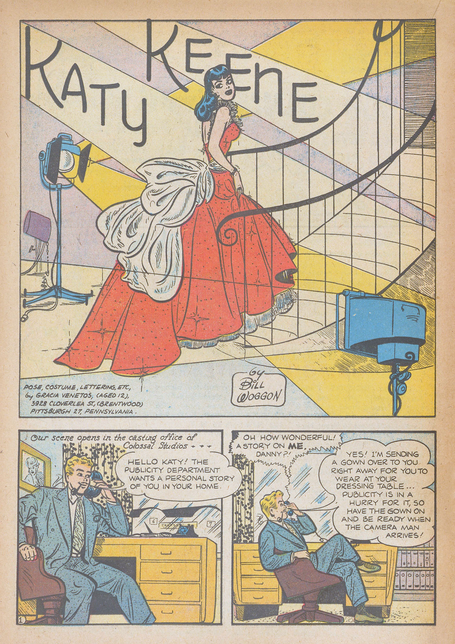 Read online Katy Keene (1949) comic -  Issue #18 - 20