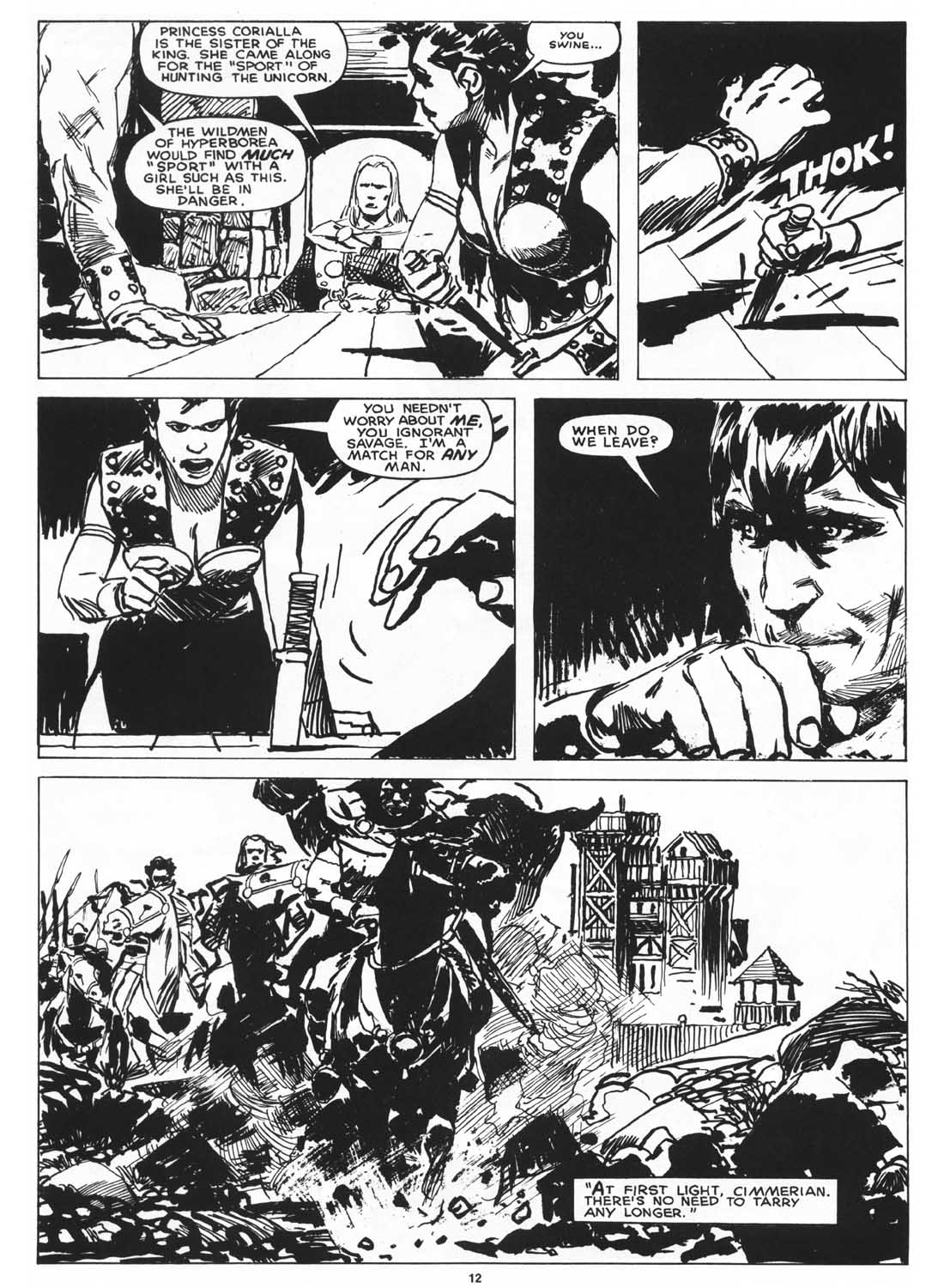 Read online The Savage Sword Of Conan comic -  Issue #162 - 14