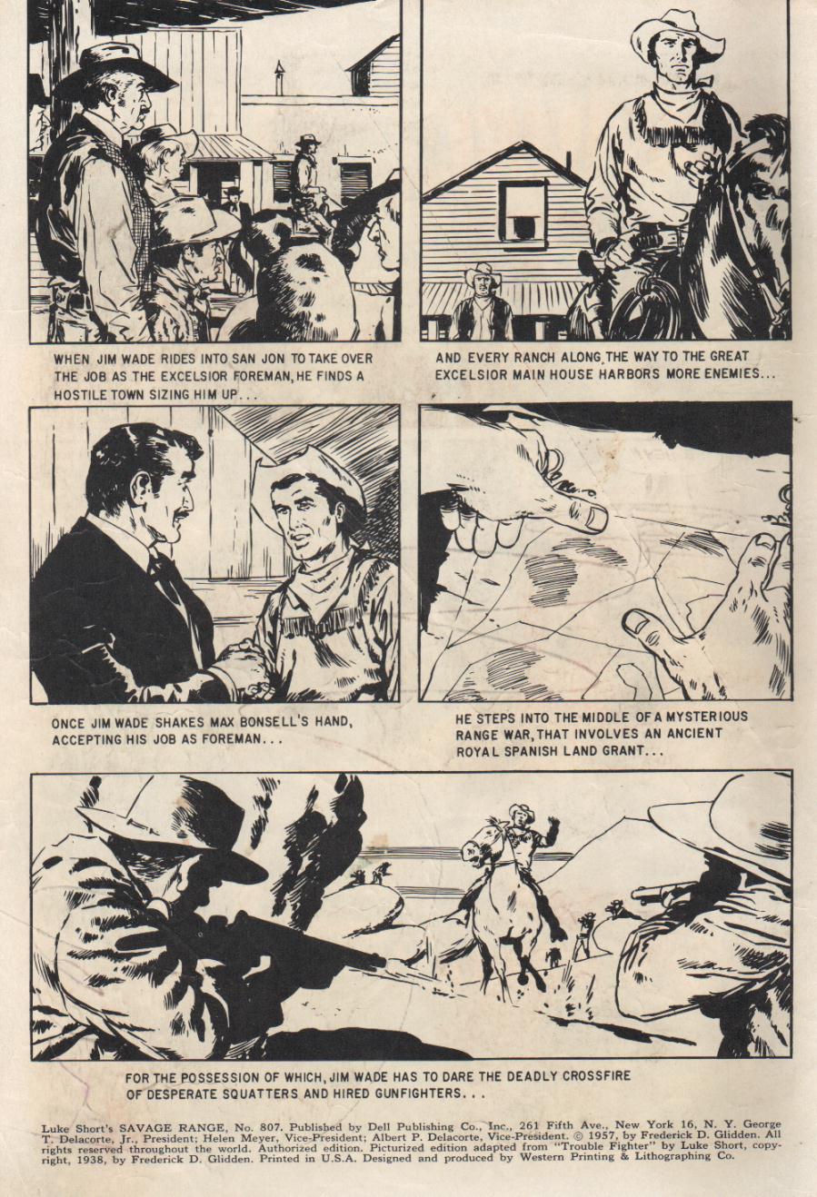 Read online Four Color Comics comic -  Issue #807 - 2