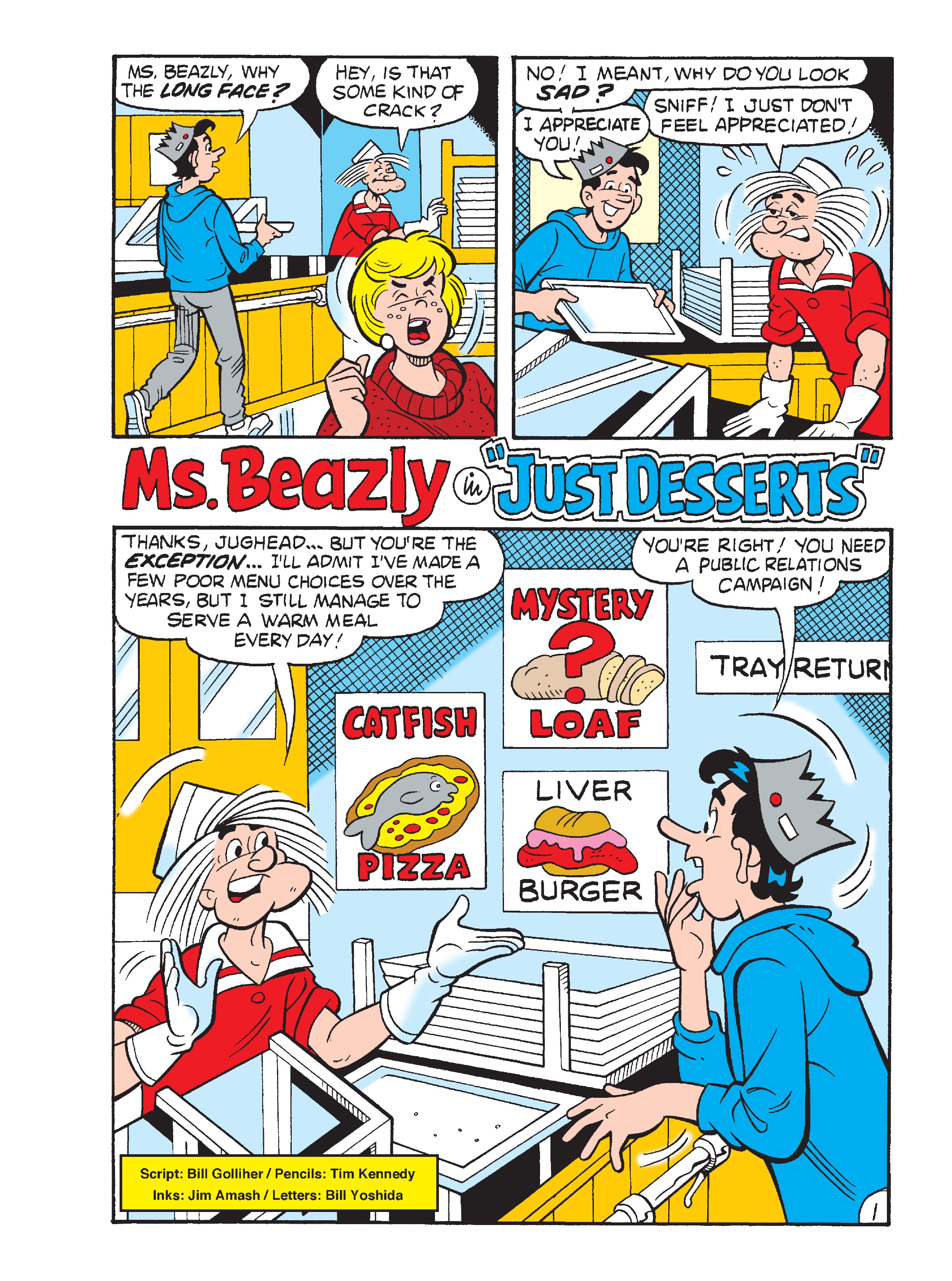 Read online World of Betty & Veronica Digest comic -  Issue #11 - 129