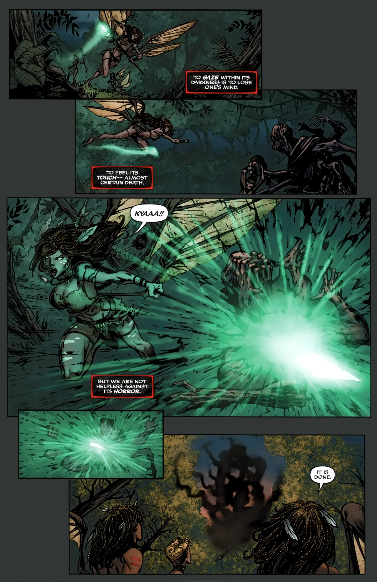 Read online Michael Turner's Soulfire (2011) comic -  Issue #0 - 8