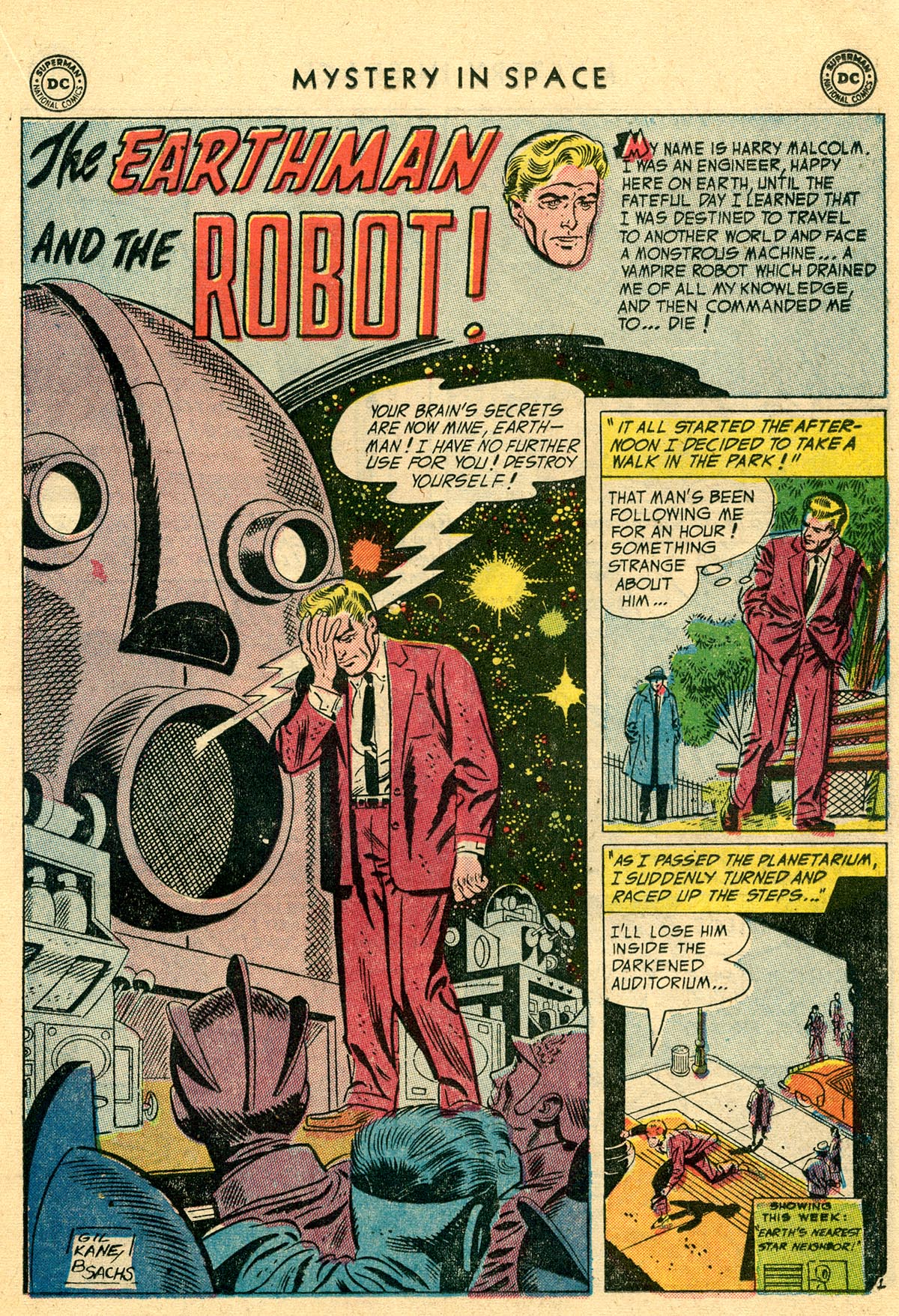 Read online Mystery in Space (1951) comic -  Issue #16 - 19