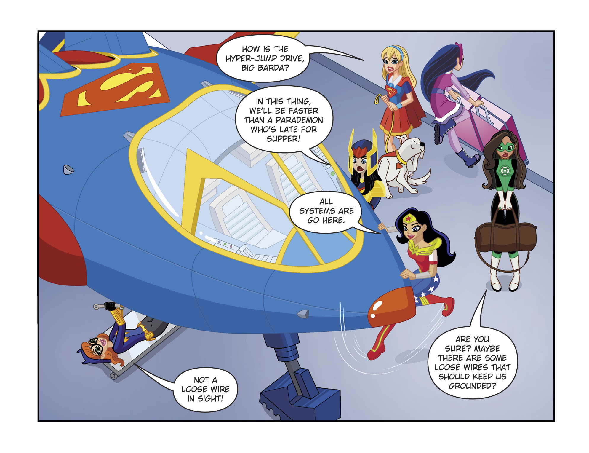 Read online DC Super Hero Girls: Spaced Out comic -  Issue #1 - 20