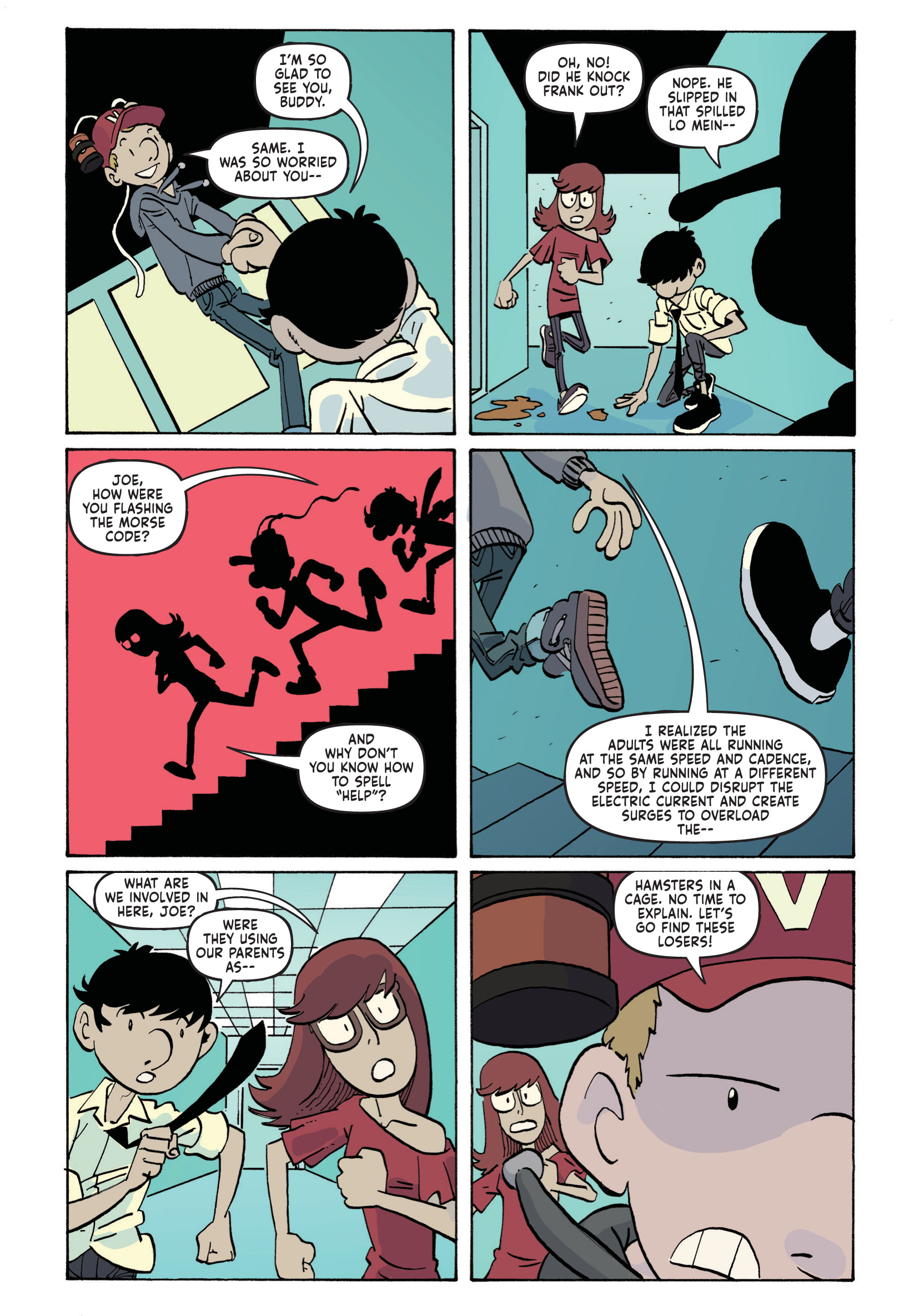 Read online Nancy Drew & the Hardy Boys: The Mystery of the Missing Adults! comic -  Issue # TPB - 67