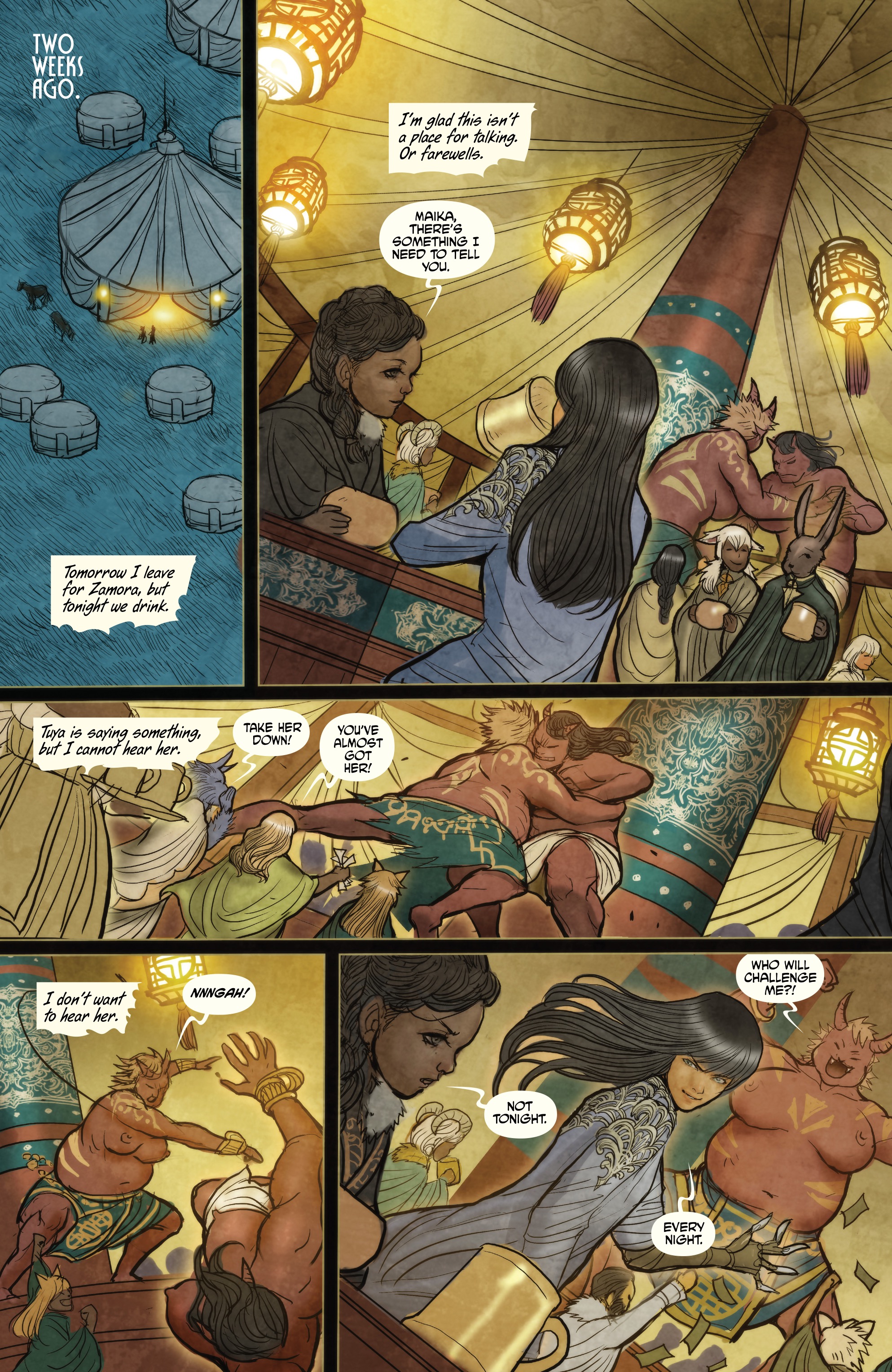 Read online Monstress comic -  Issue #2 - 10