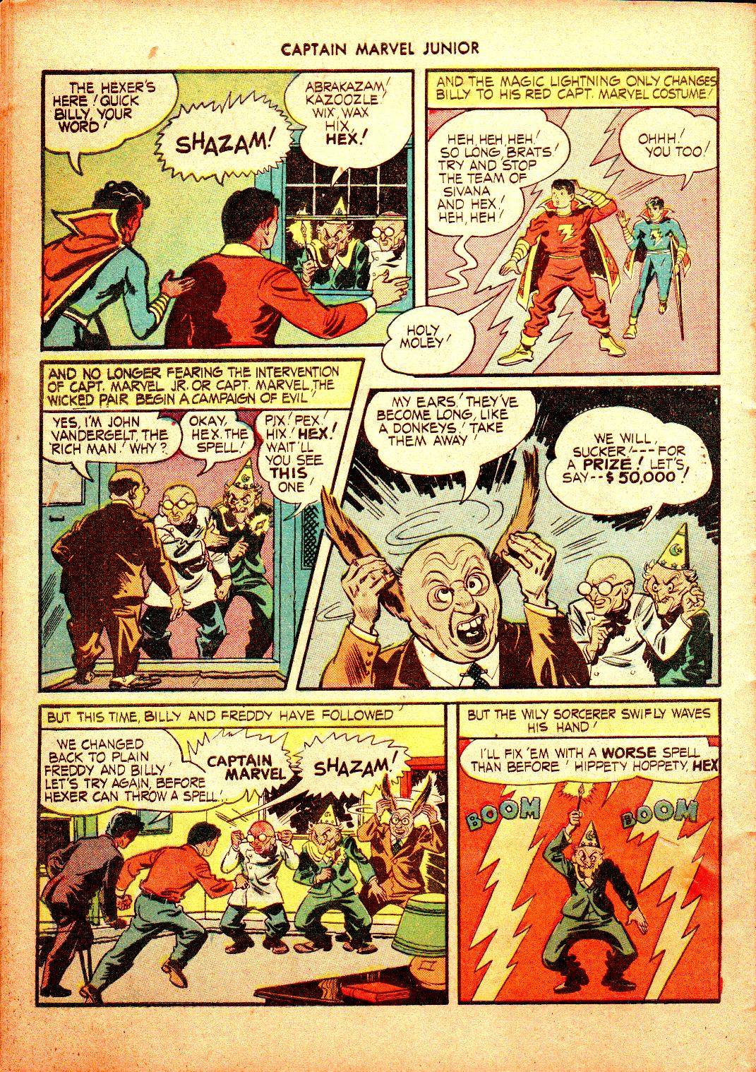Read online Captain Marvel, Jr. comic -  Issue #16 - 44