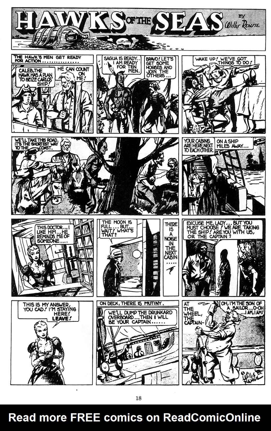 Read online Will Eisner's Hawks of the Seas comic -  Issue # TPB - 19