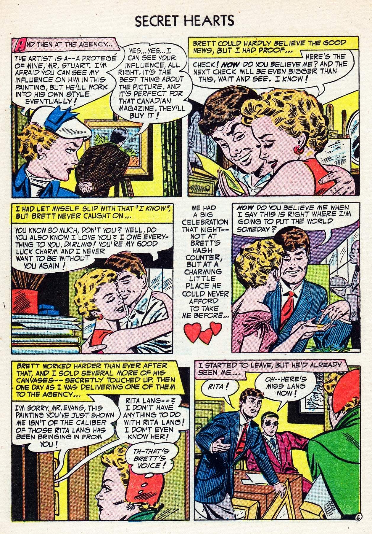 Read online Secret Hearts comic -  Issue #17 - 8