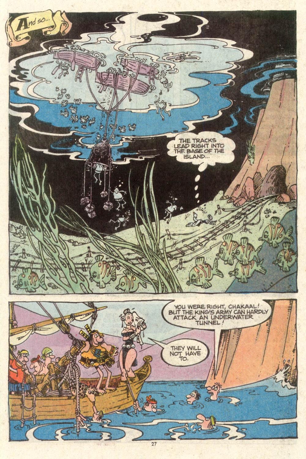 Read online Sergio Aragonés Groo the Wanderer comic -  Issue #50 - 27