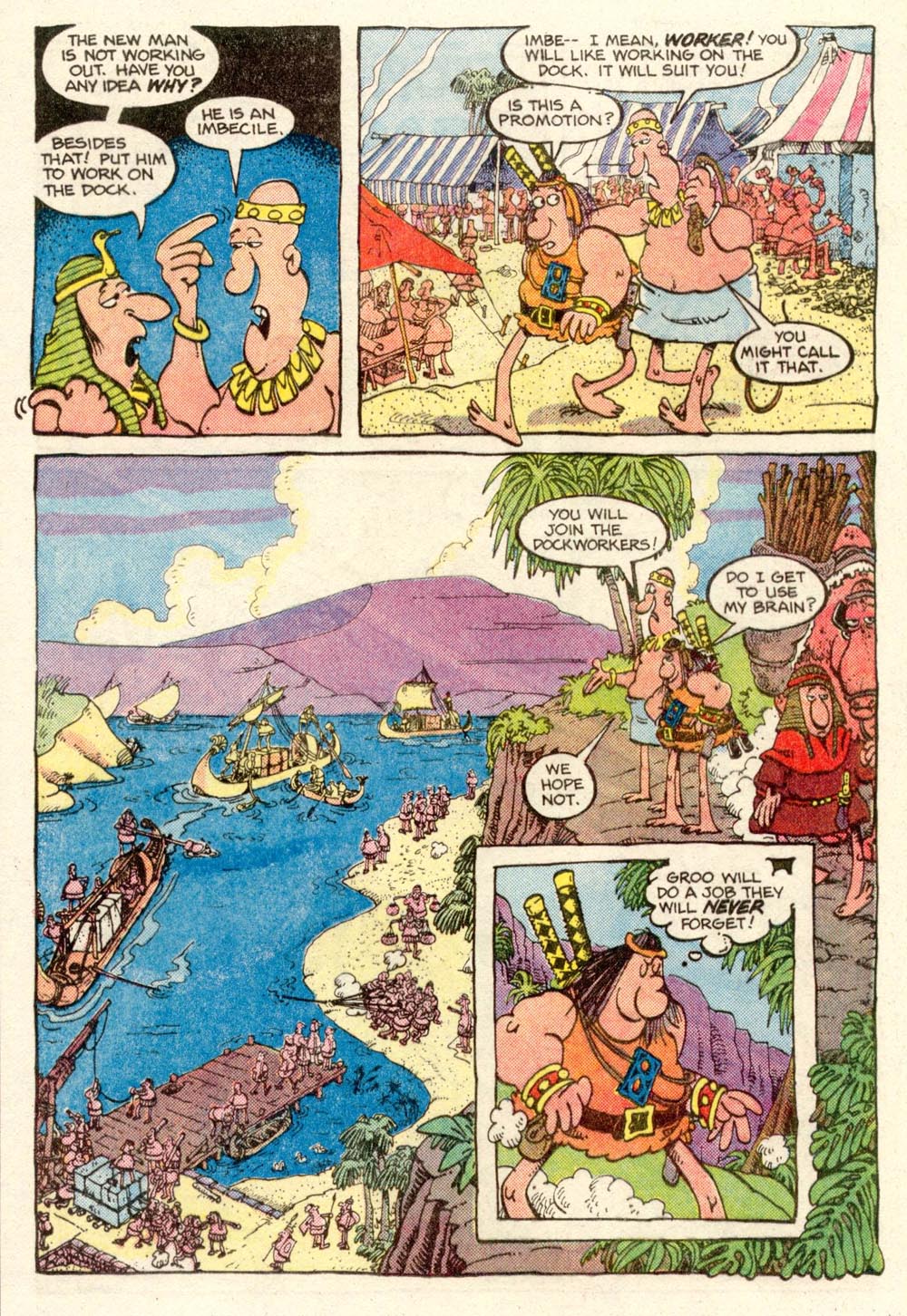 Read online Sergio Aragonés Groo the Wanderer comic -  Issue #14 - 10