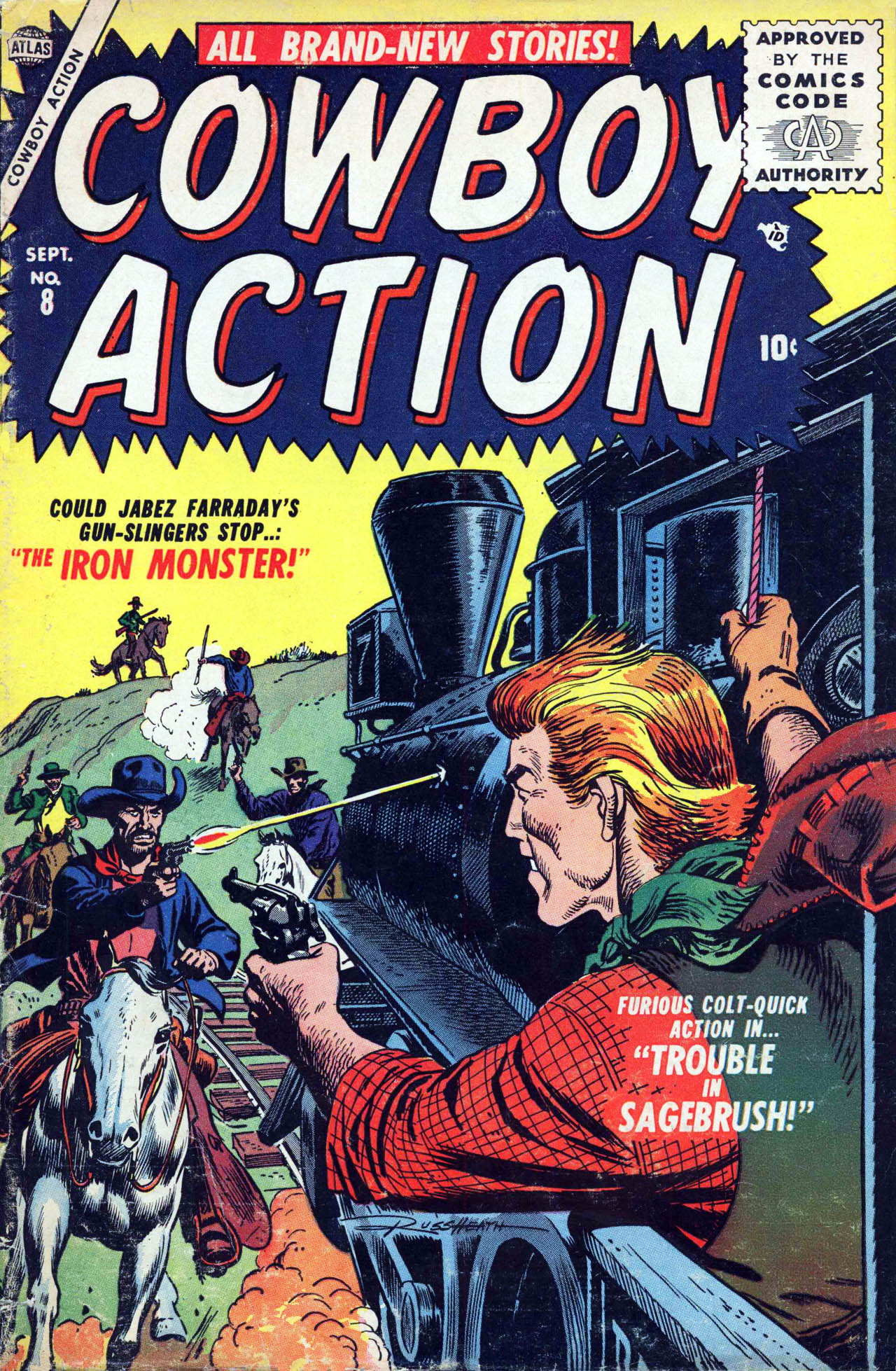 Read online Cowboy Action comic -  Issue #8 - 1